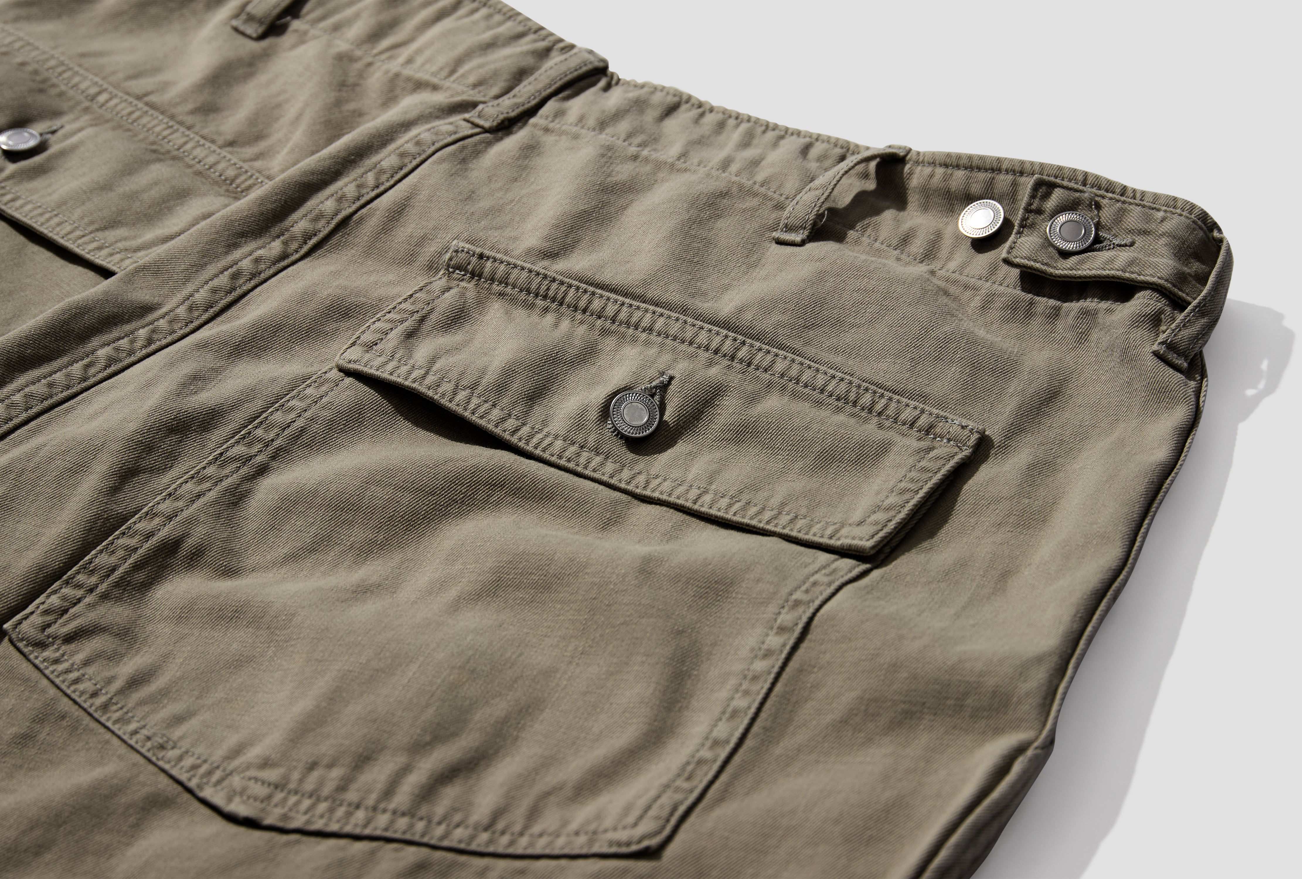 VINTAGE UTILITY PANTS 26SAP-04-44 Grey