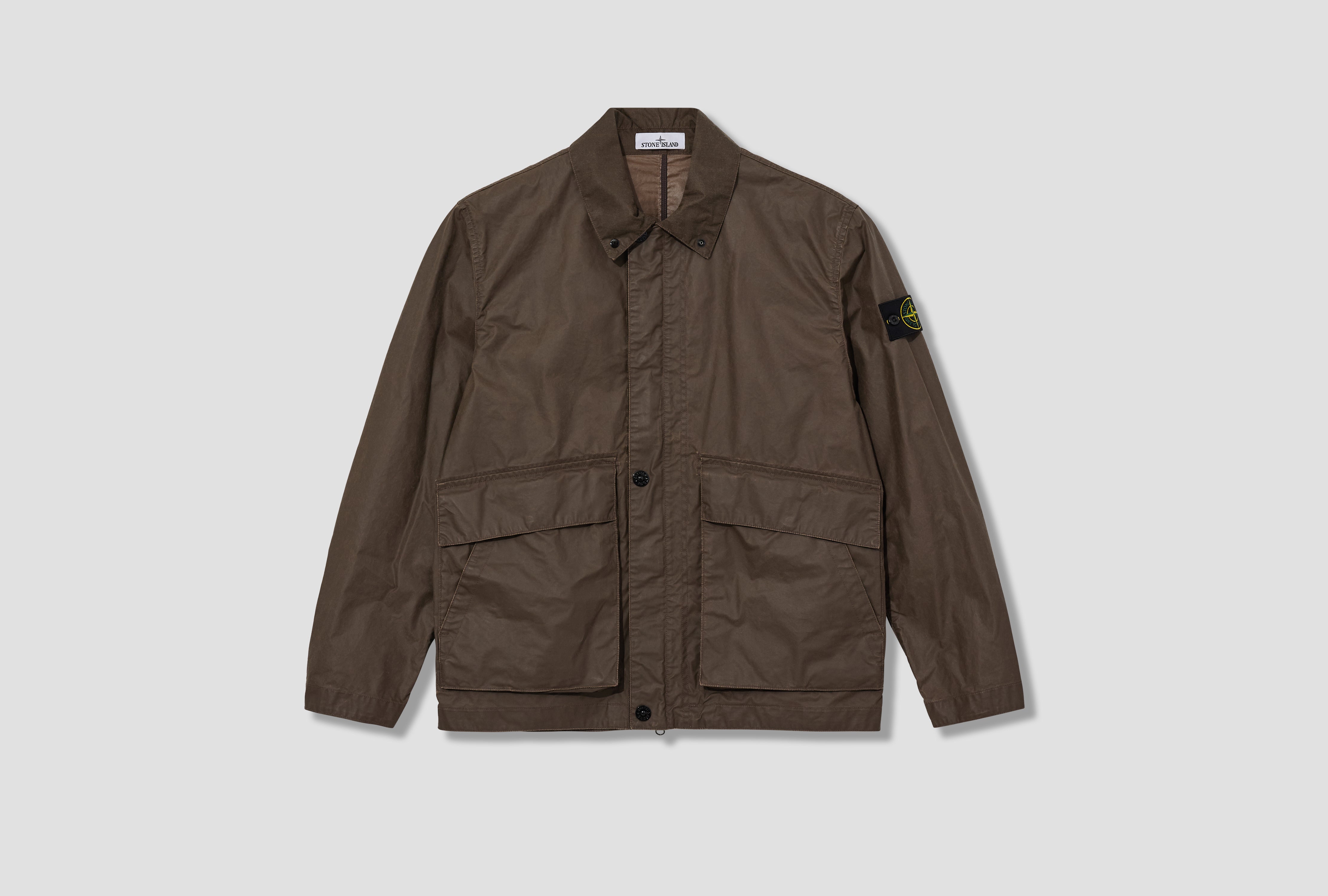 WAXED PIGMENT COTTON TELA L1 S15 41000 54 S0290 Brown