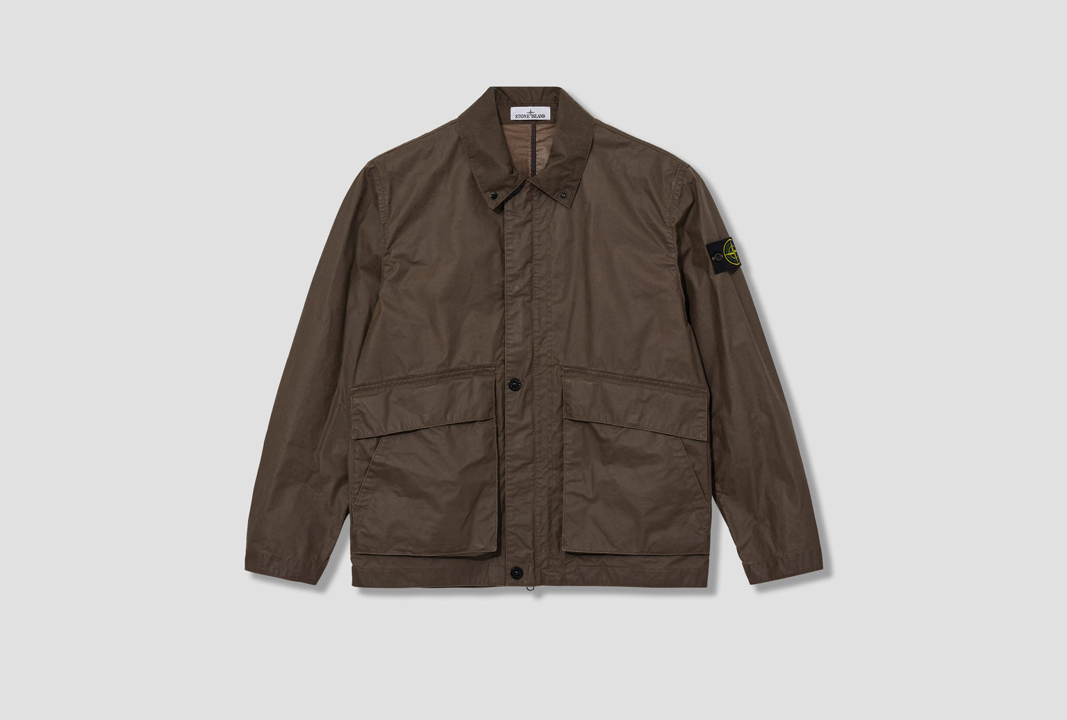 WAXED PIGMENT COTTON TELA L1 S15 41000 54 S0290 Brown