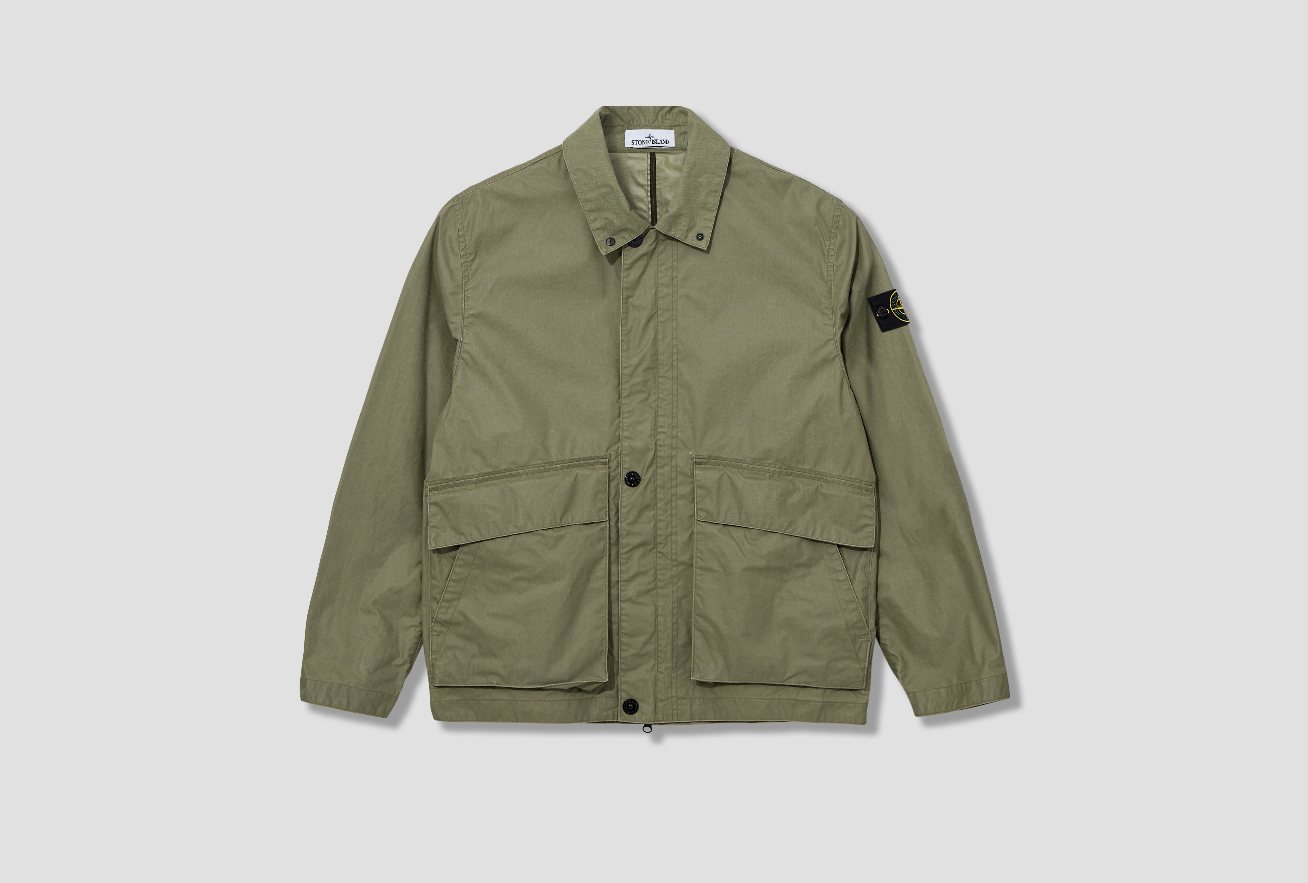 WAXED PIGMENT COTTON TELA L1 S15 41000 54 S0290 Green