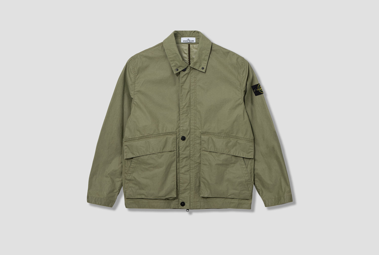 WAXED PIGMENT COTTON TELA L1 S15 41000 54 S0290 Green