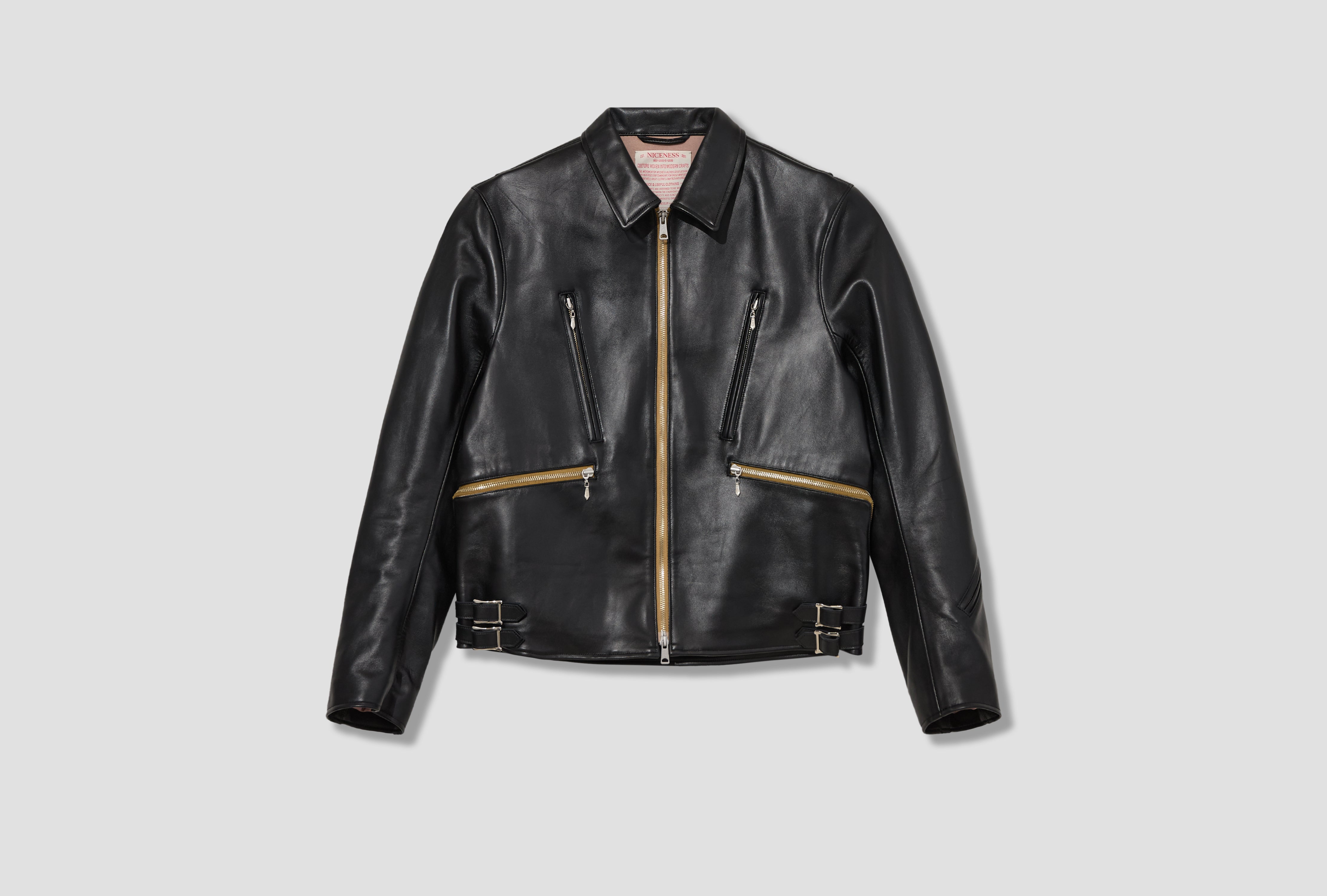 S.HAYWOOD - SHEEP RIDERS JACKET NN-0102B17 Black