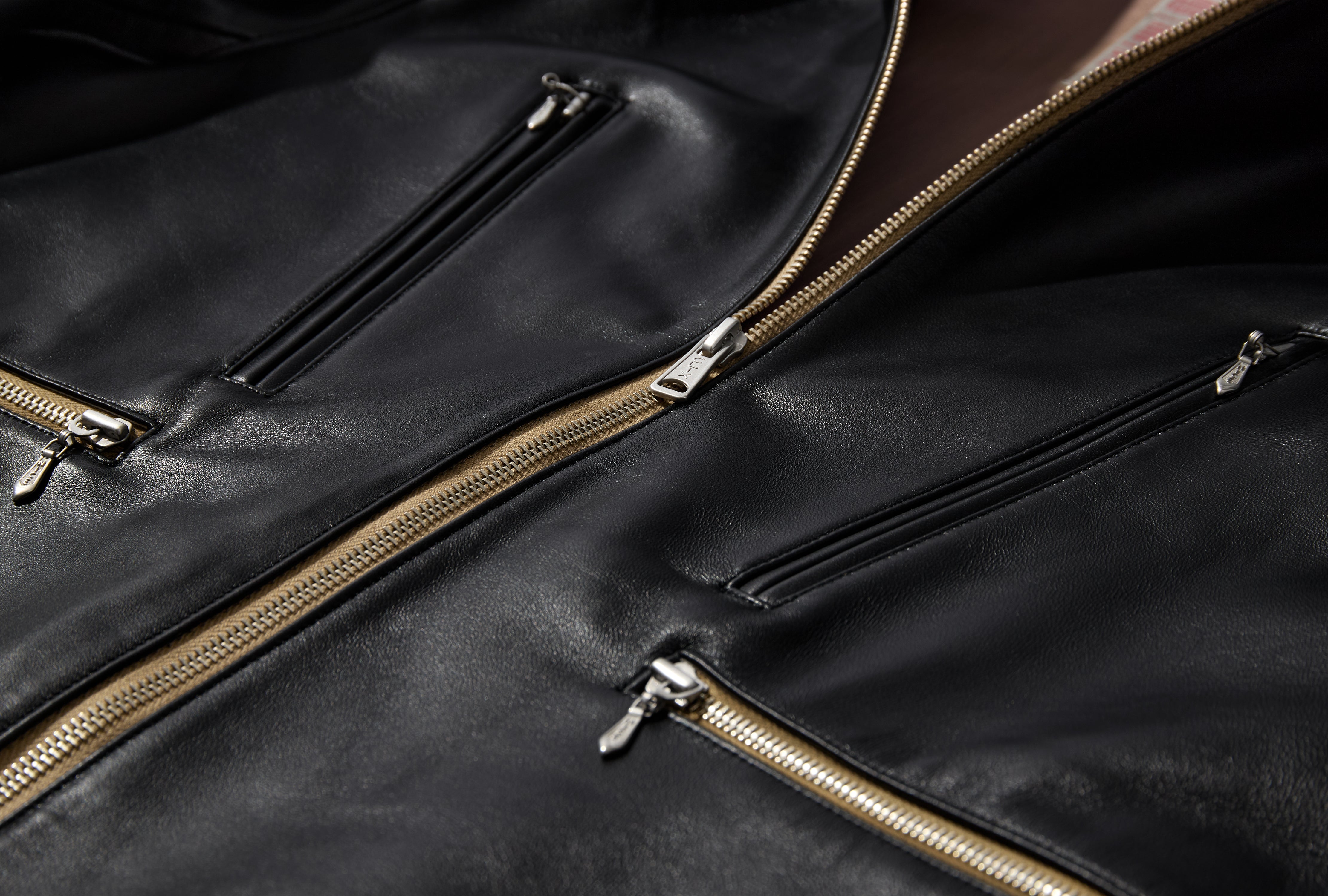 S.HAYWOOD - SHEEP RIDERS JACKET NN-0102B17 Black