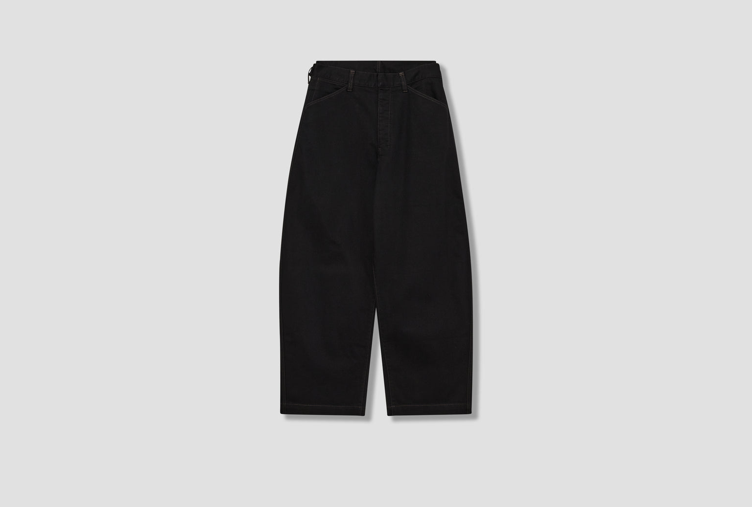 MAXI WORKWEAR PANTS - HEAVY BLACK DENIM PA1244 LD1055 Black