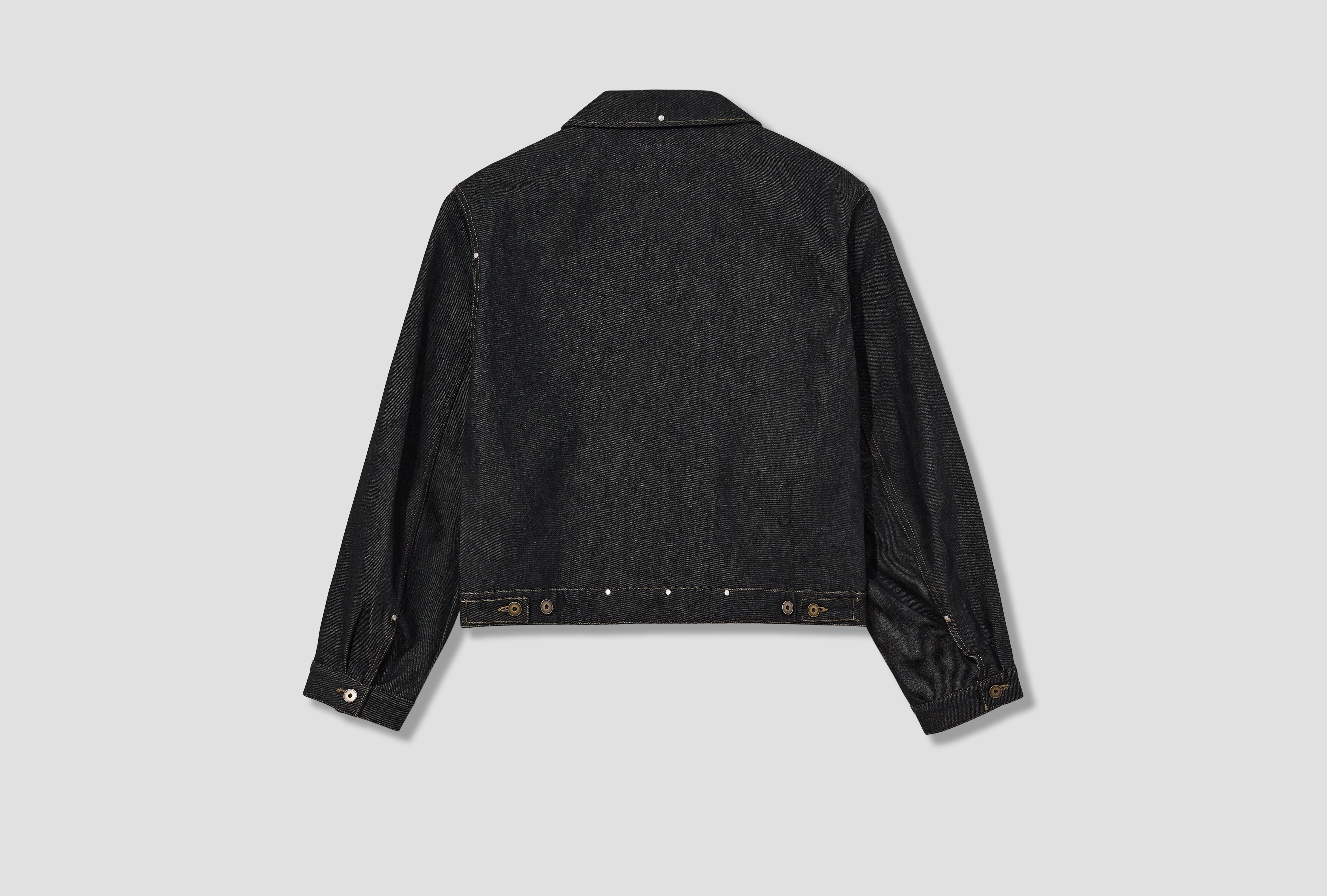 TRUCKER JACKET - HEAVY SLATE DENIM OW1234 LD1061 Blue