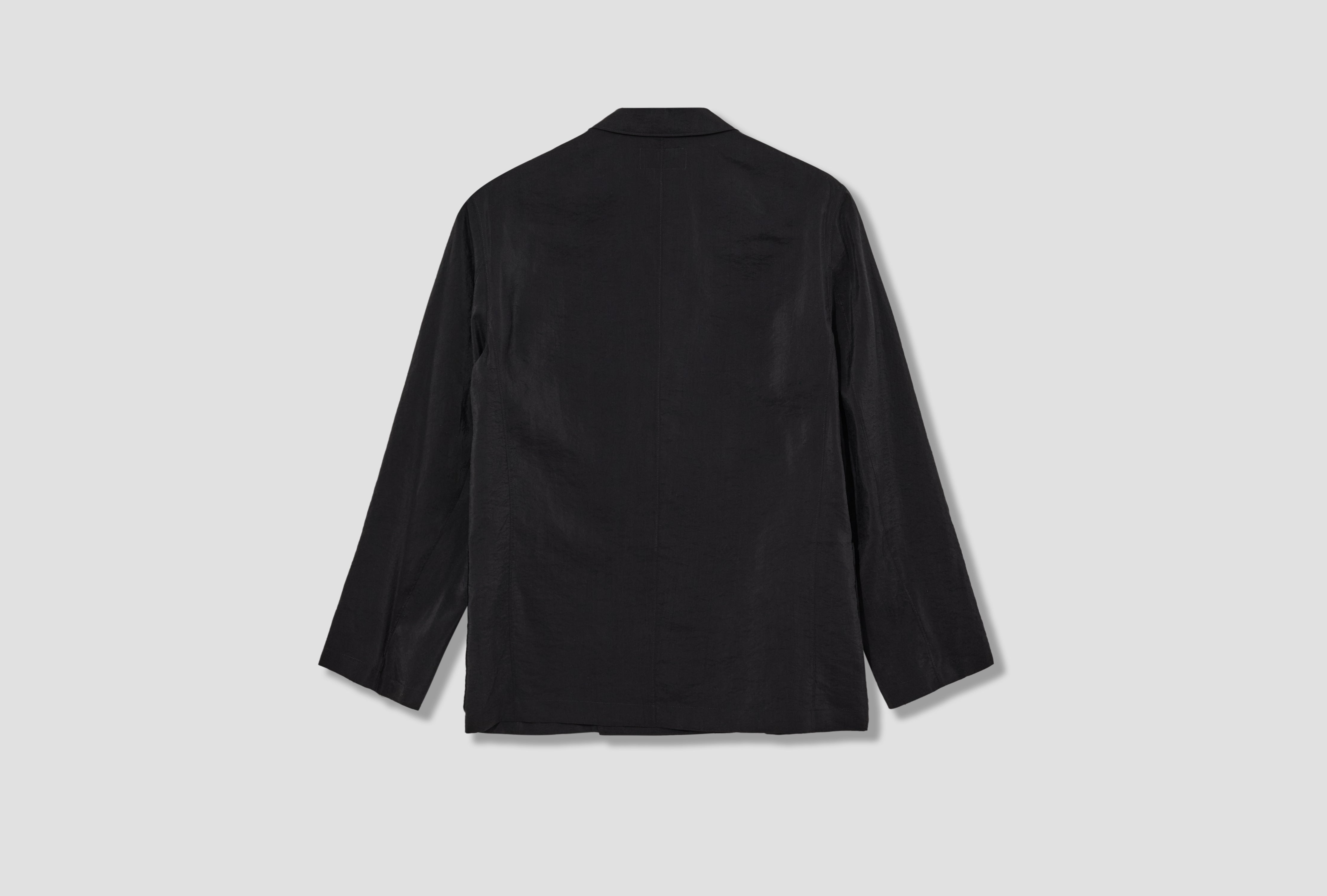 SOFT DOUBLE BREASTED JACKET - DRY SILK JA1097 LF1308 Black