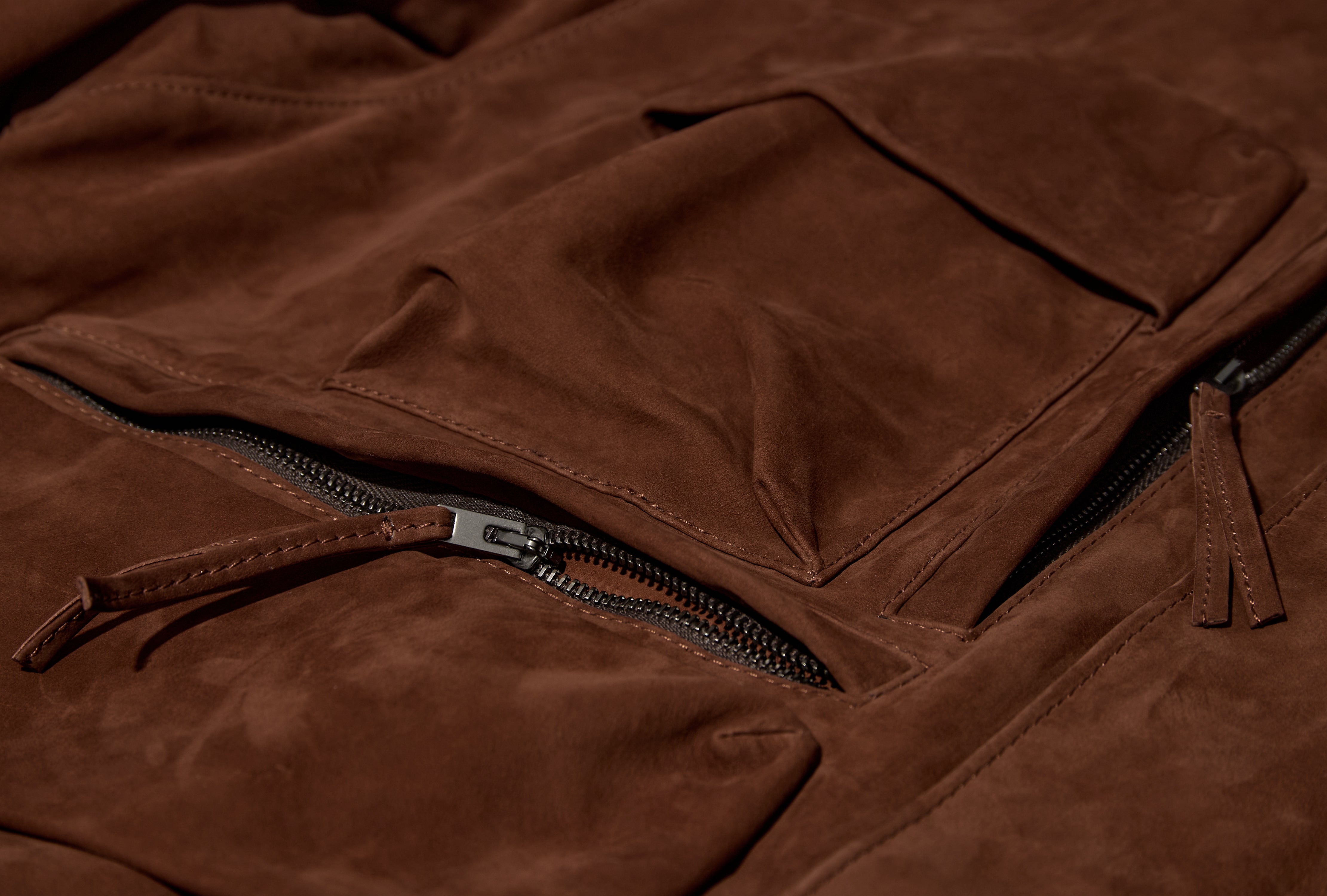 REPORTER JACKET - NUBUCK OW1212 LL0177 Red