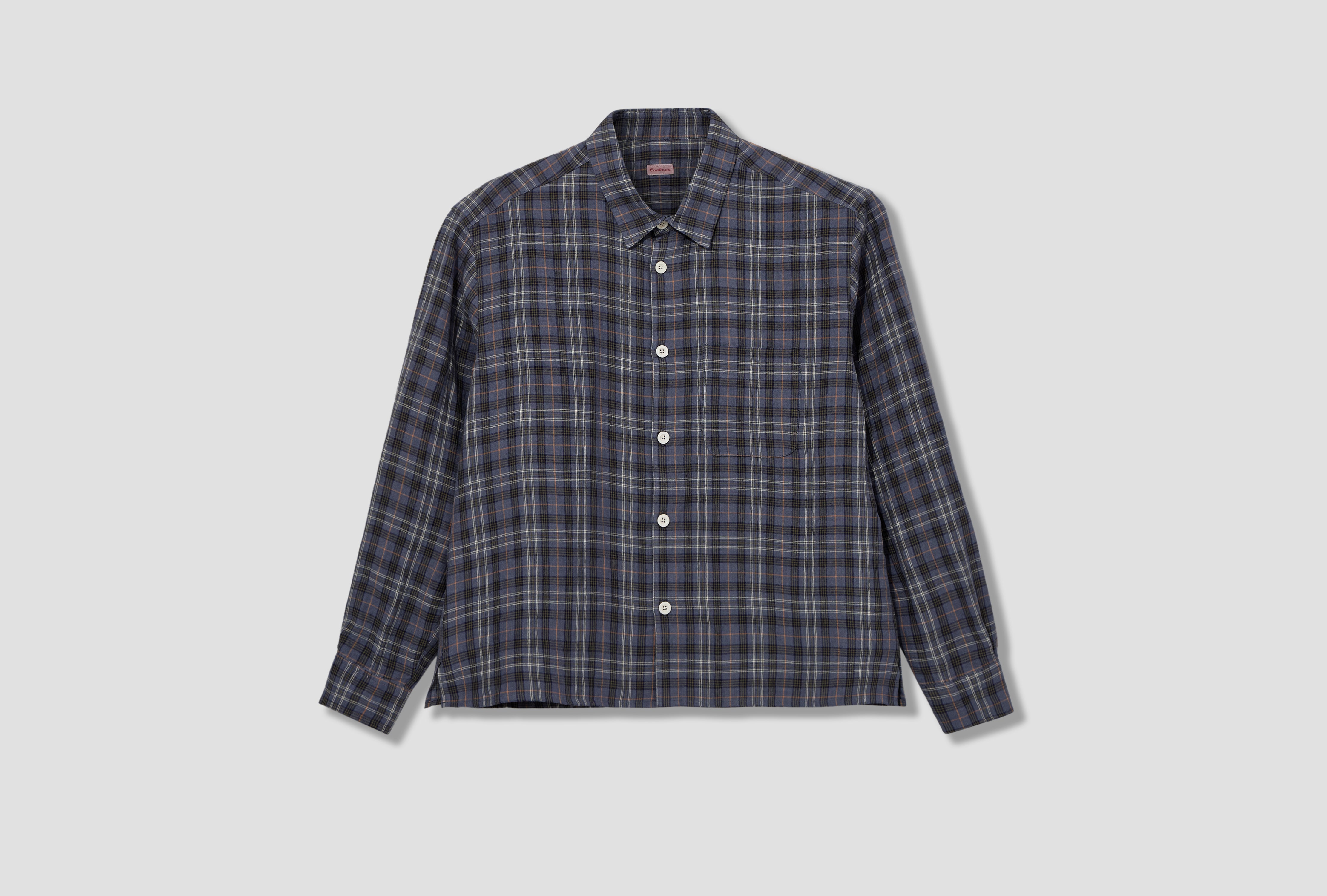 RELAXED FARMER SHIRT - SLOE SS-026-009A