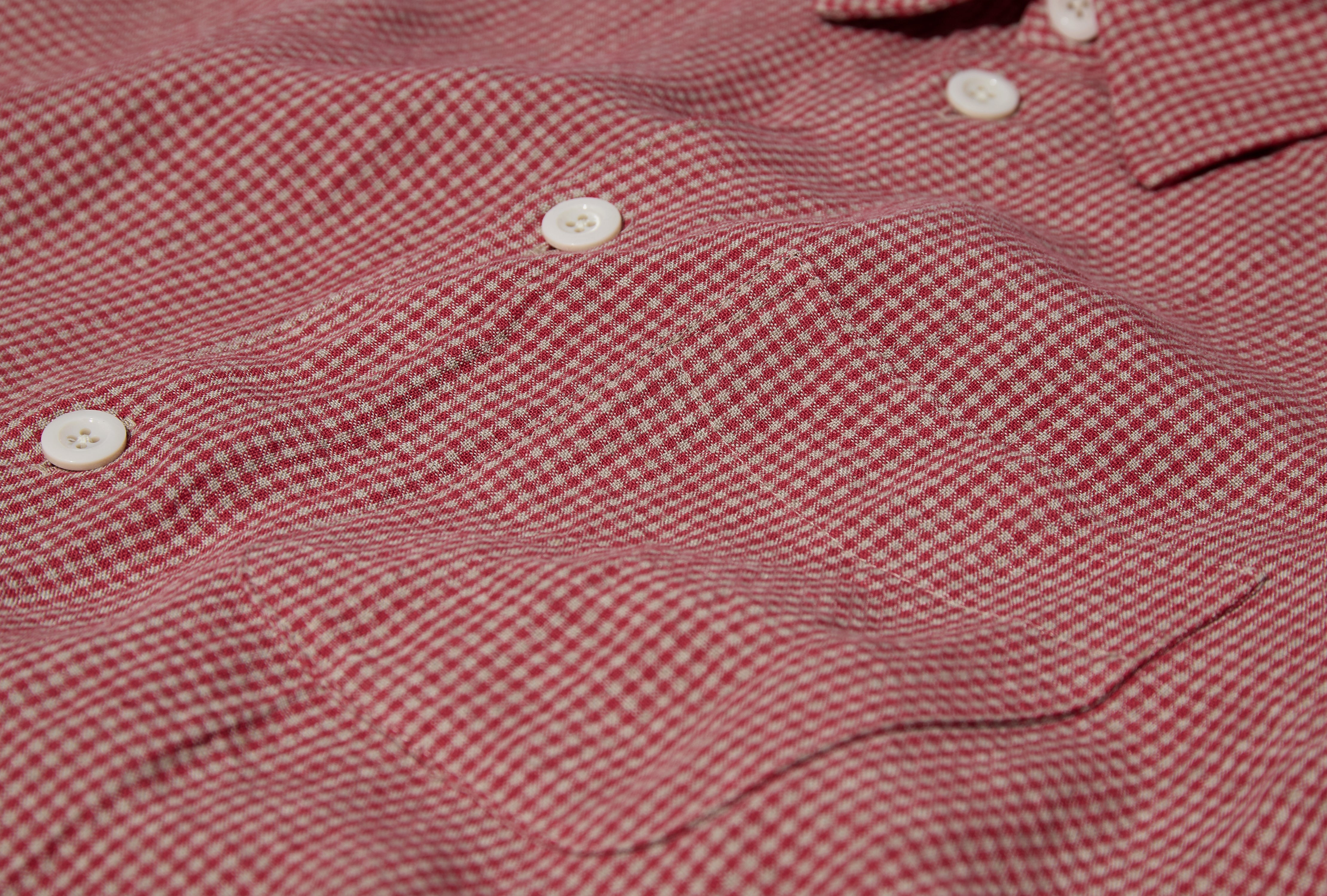 SHORT SLEEVE RELAXED FARMER SHIRT - REDDEN SS-026-010A
