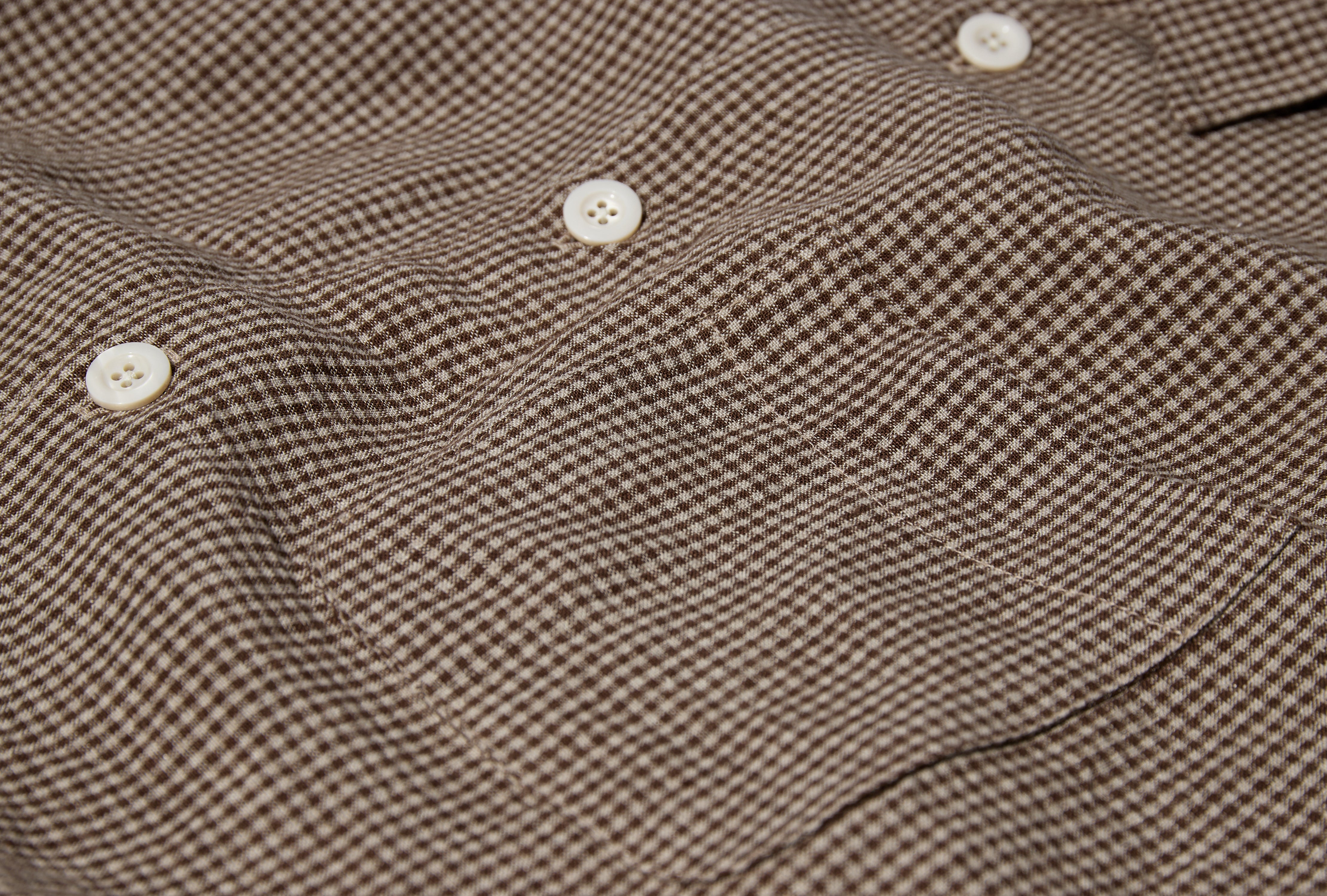 SHORT SLEEVE RELAXED FARMER SHIRT - STRAW SS-026-010B