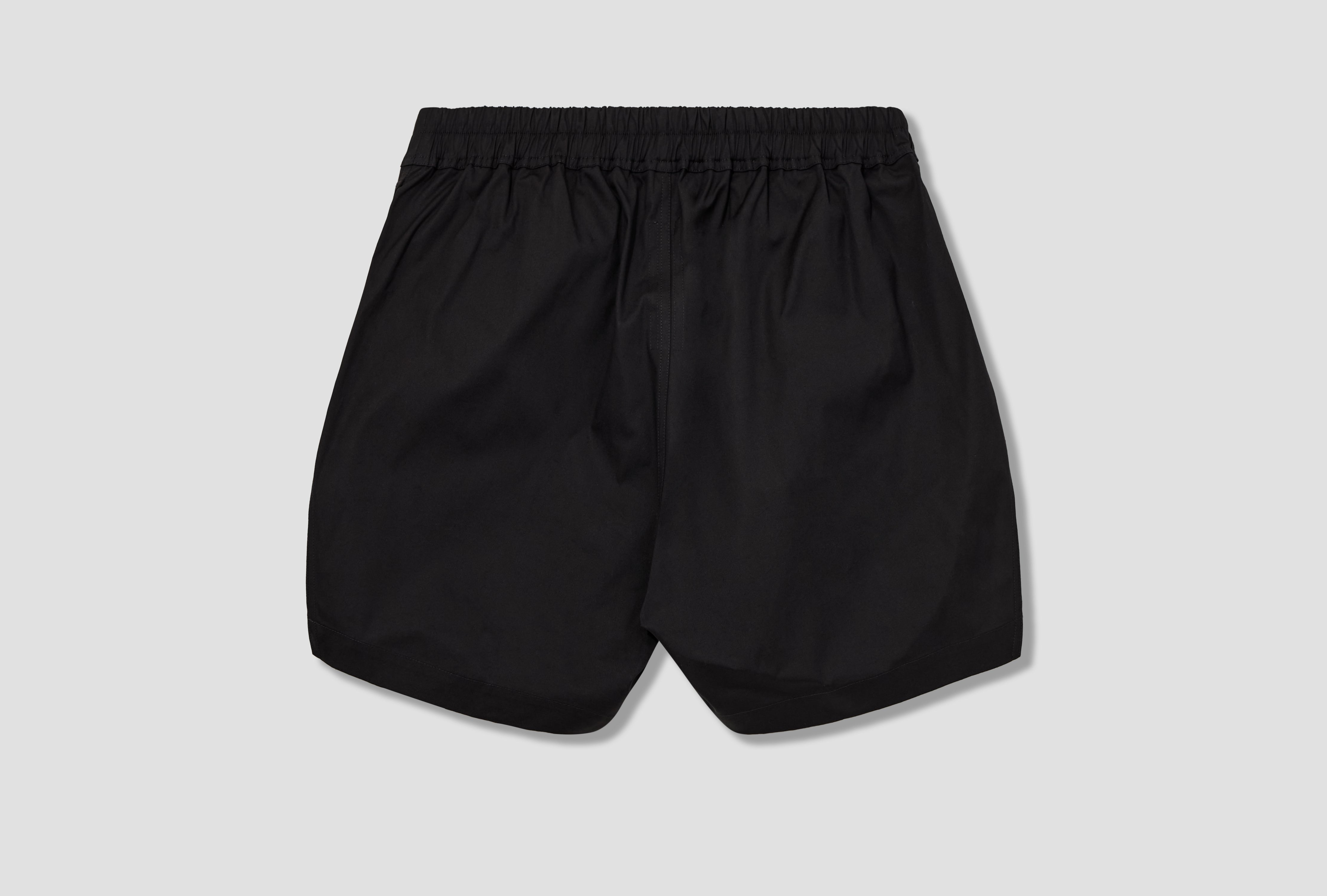 BOXERS - HEAVY POPLIN / BLACK RR01F2315 TE