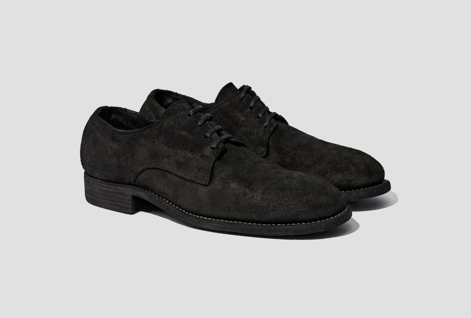 CLASSIC DERBY  - HORSE REVERSE  CV / SOLE LEATHER - BLKT 992X