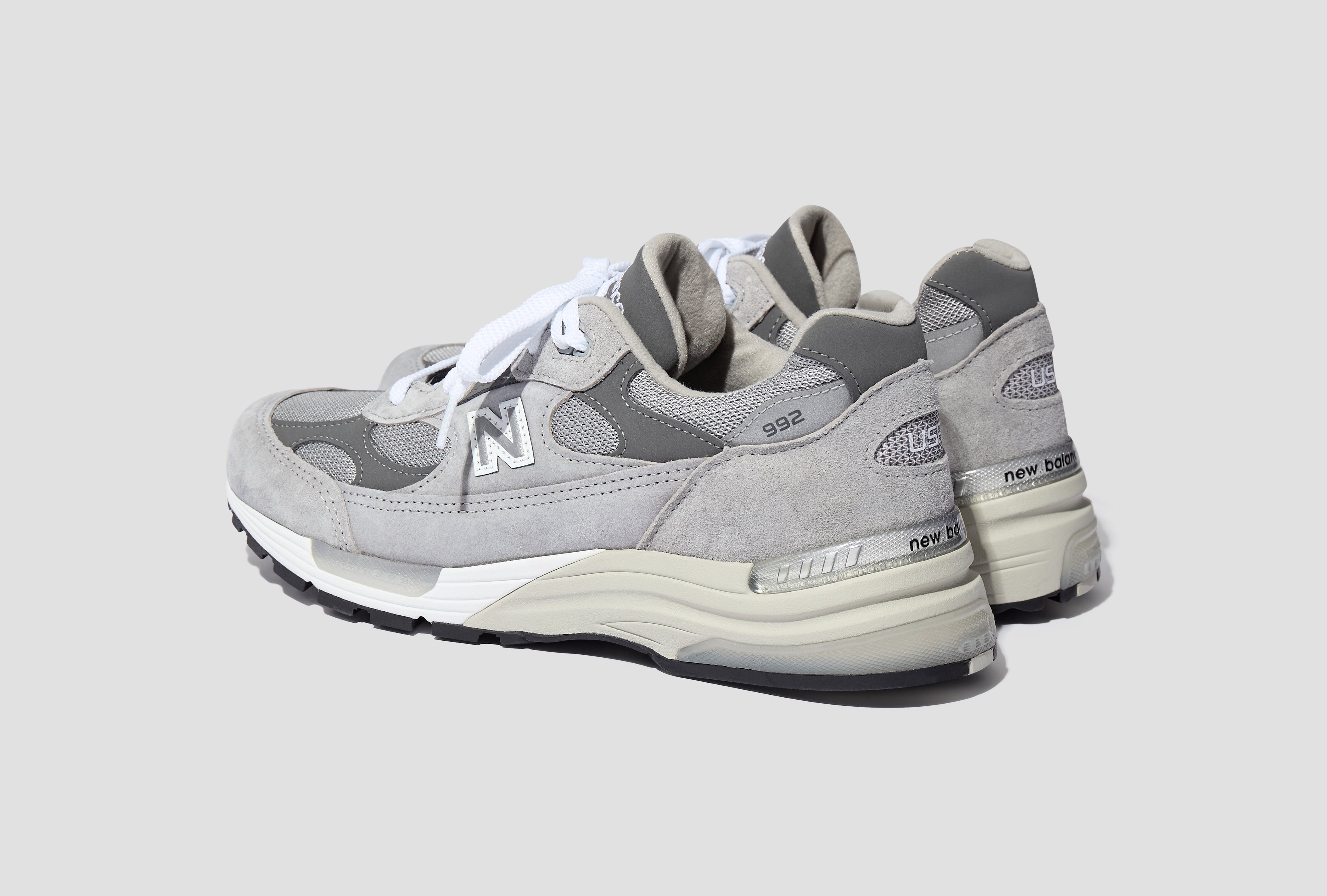 MADE IN USA 992 - GREY / GREY / SILVER METALIC GREY U992GY