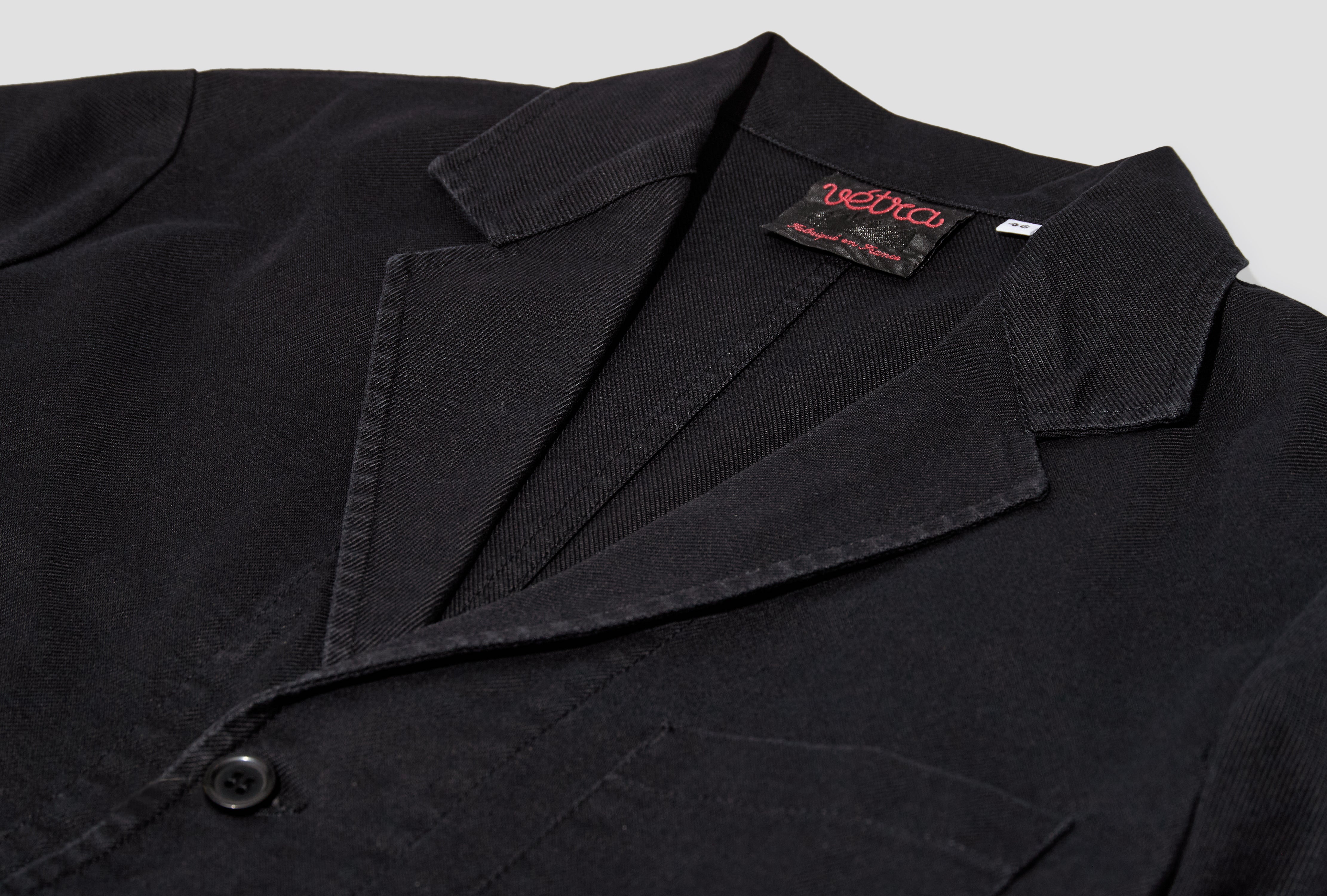 WORKWEAR BLAZER - DUNGAREE WASHED TWILL 1G/24 Black