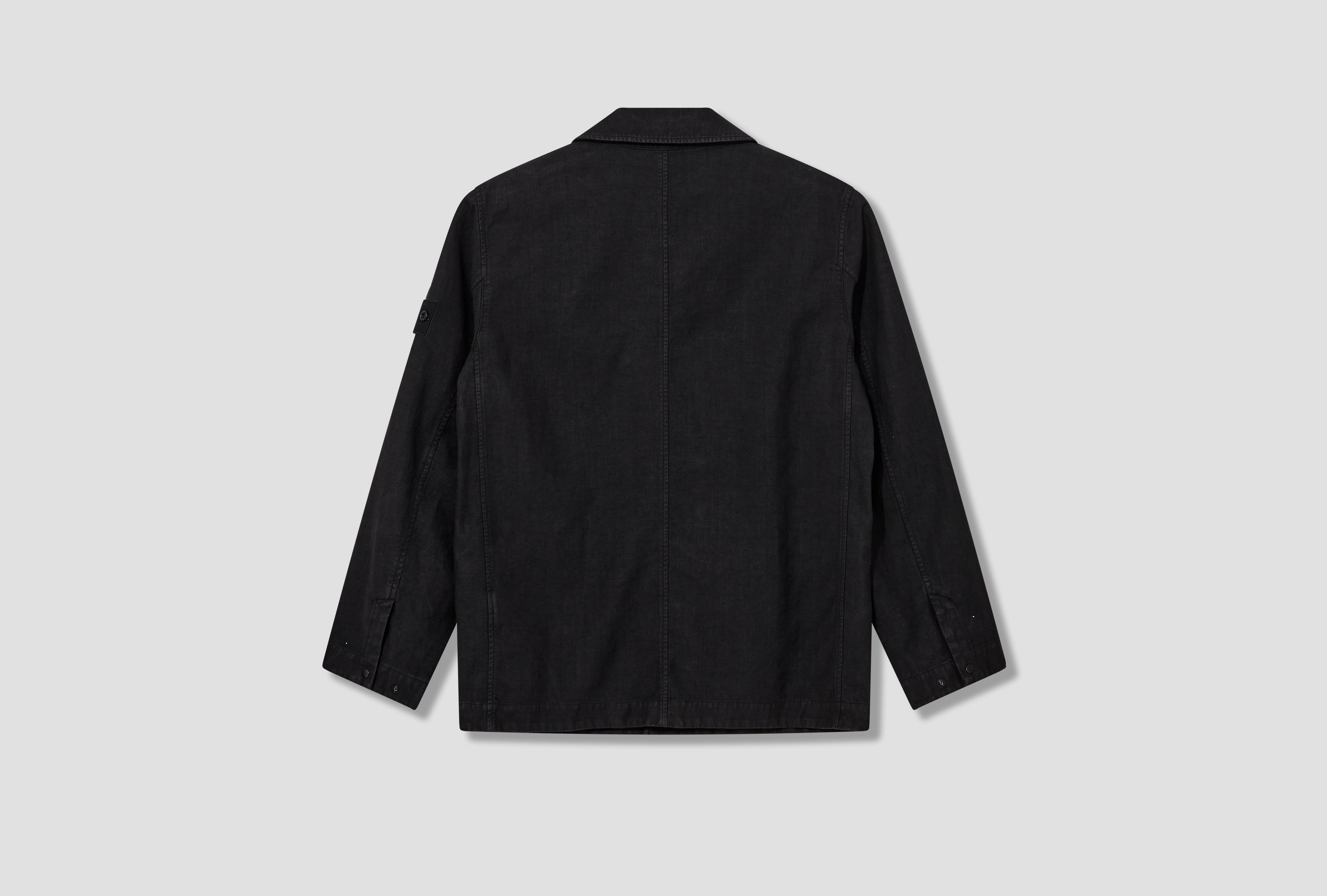BONDED LINEN-TC GARMENT DYED S.I. GHOST L1 S15 A1000 07 S0F35 Black