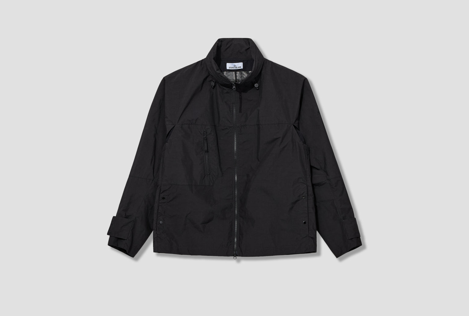 METAL LAMINA POLY RIPSTOP RECYCLED POLY L1 S15 41000 59 S0354 Black