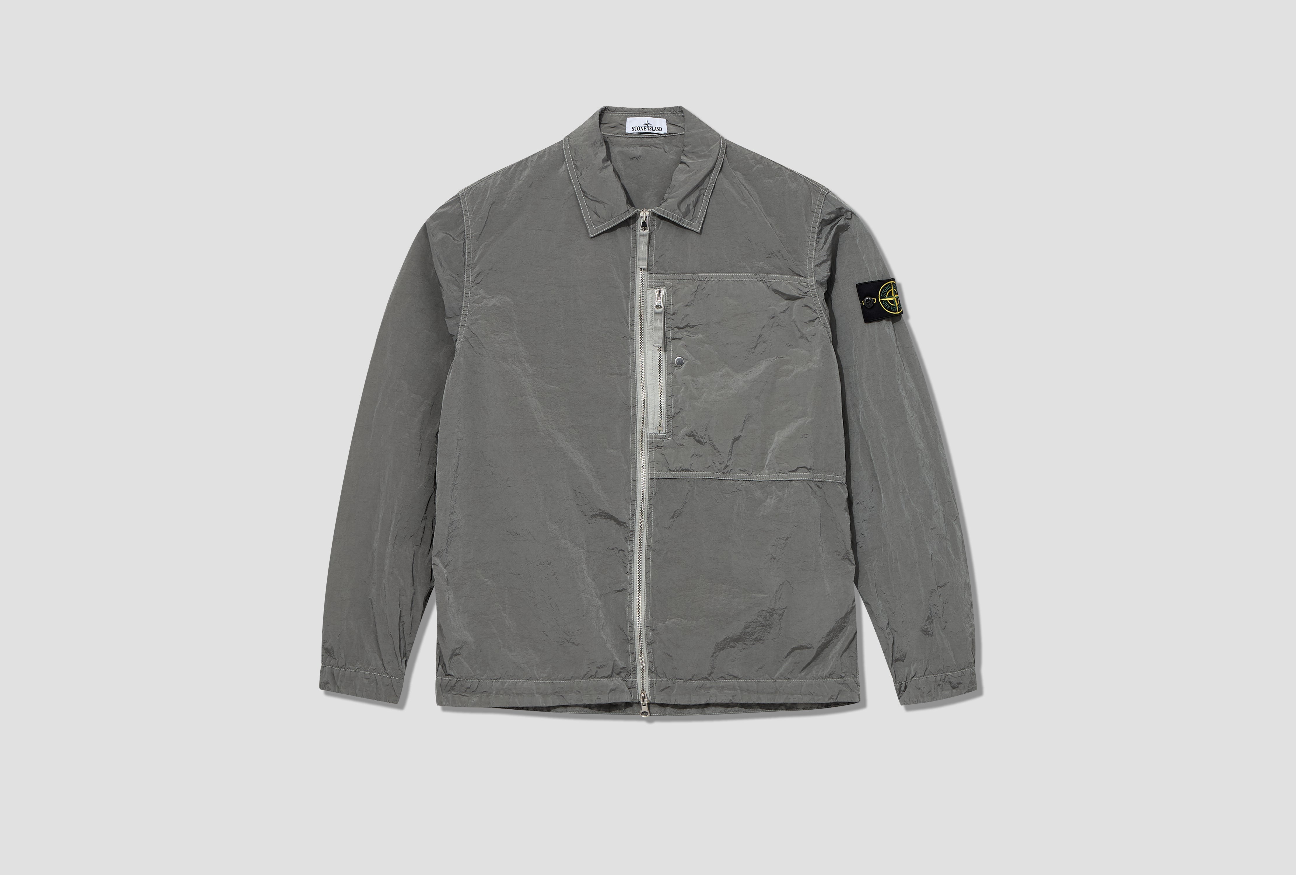 NYLON METAL IN ECONYL® REGENERATED NYLON GARMENT DYED L1 S15 12000 38 S0019 Grey