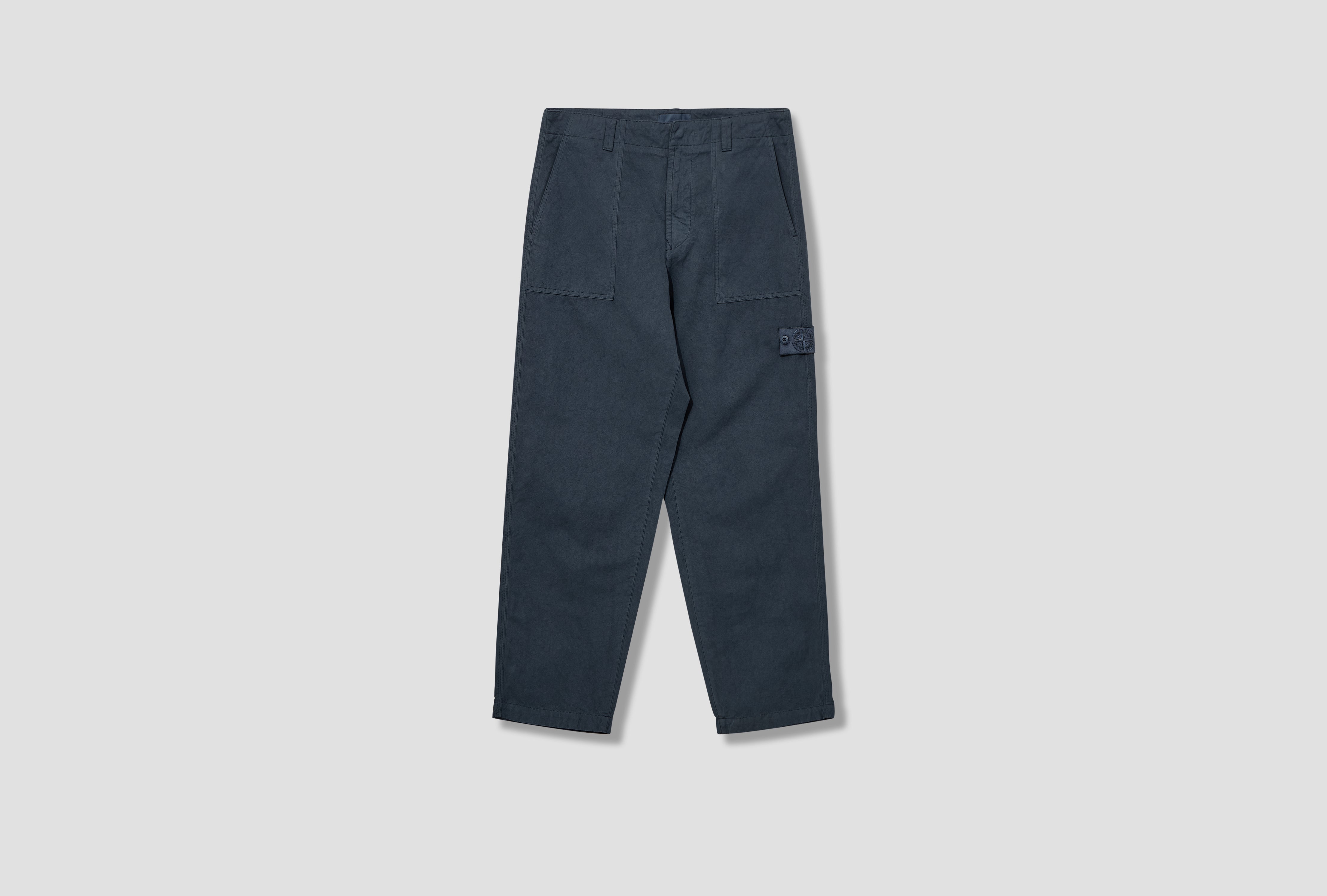 COTTON LINEN CANVAS GARMENT DYED S.I. GHOST L1 S15 31000 16 S0F36 Blue