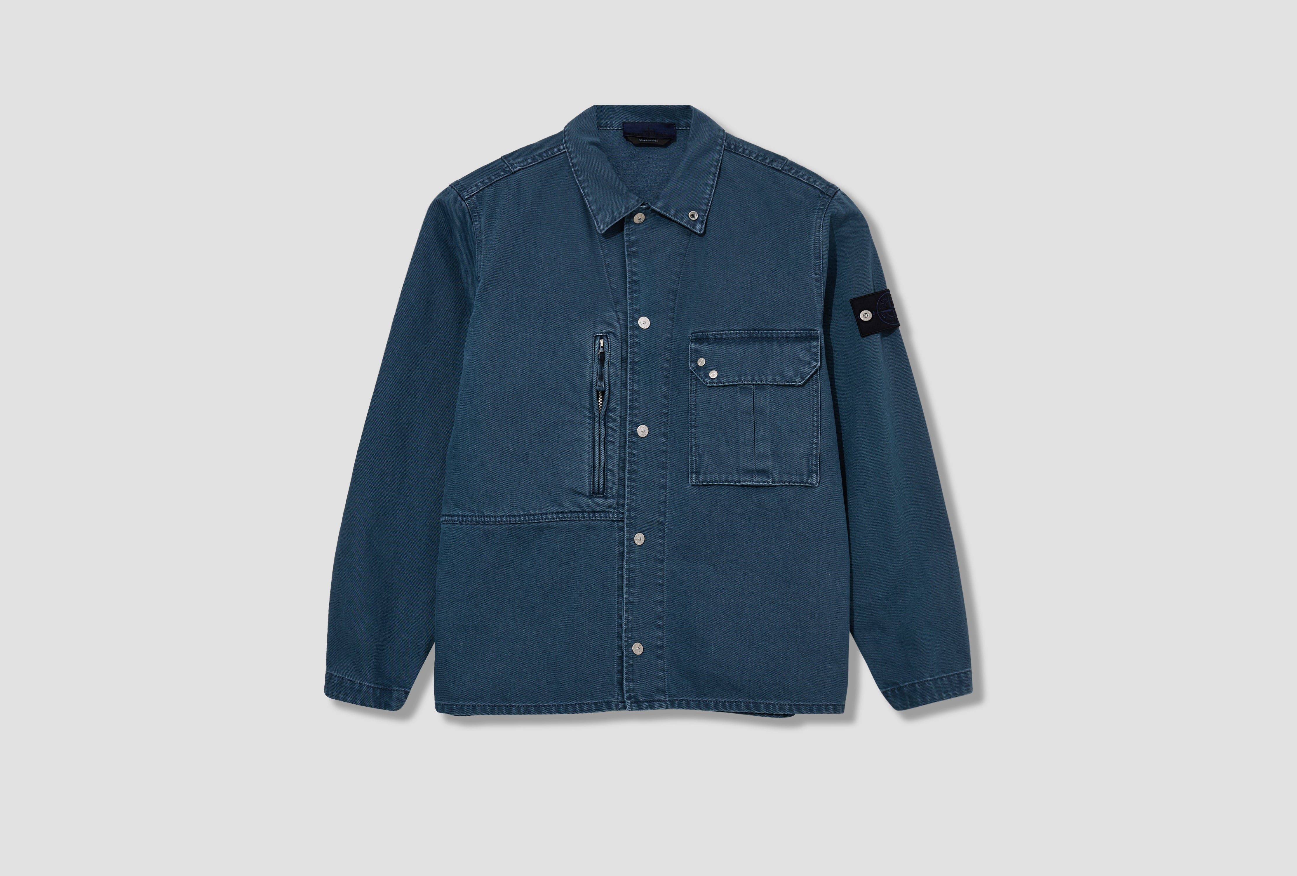LIGHT BULL DENIM INDIGO-TC GARMENT DYED L1 S14 12000 01 S0J18 Blue