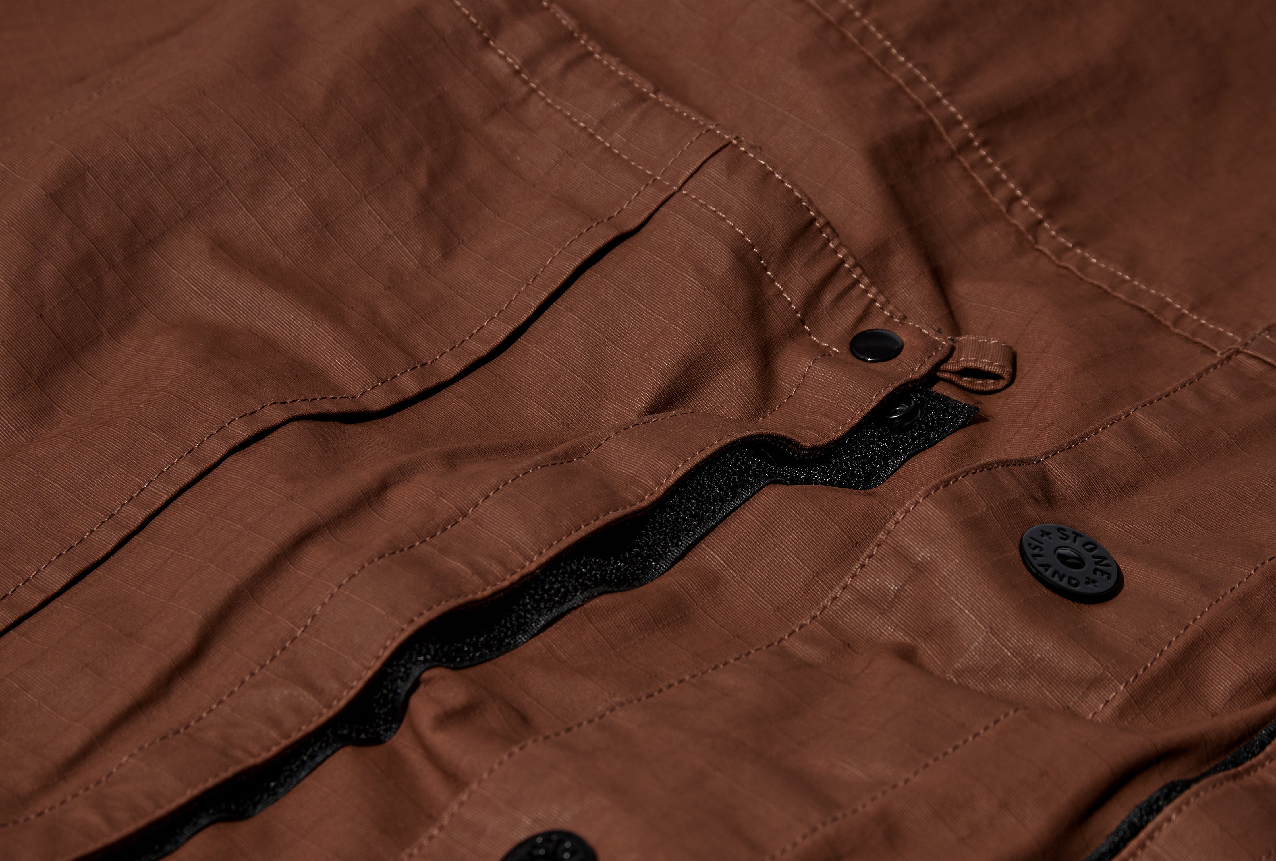 DOUBLE-COATED COTTON RIPSTOP WASHED L1 S15 41000 10 S0299 Brown