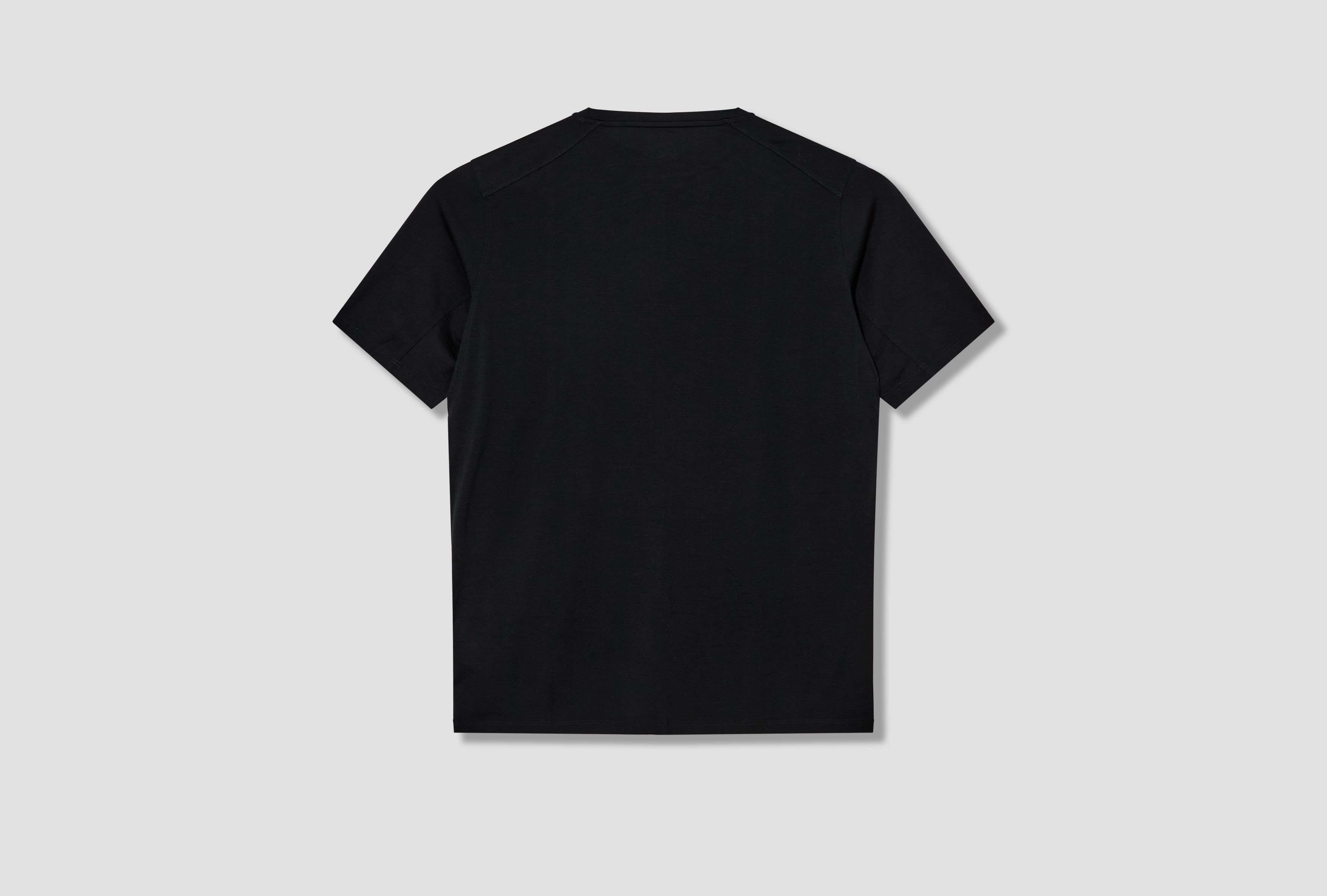 IONIA MERINO WOOL SS MEN'S X000006816 Black