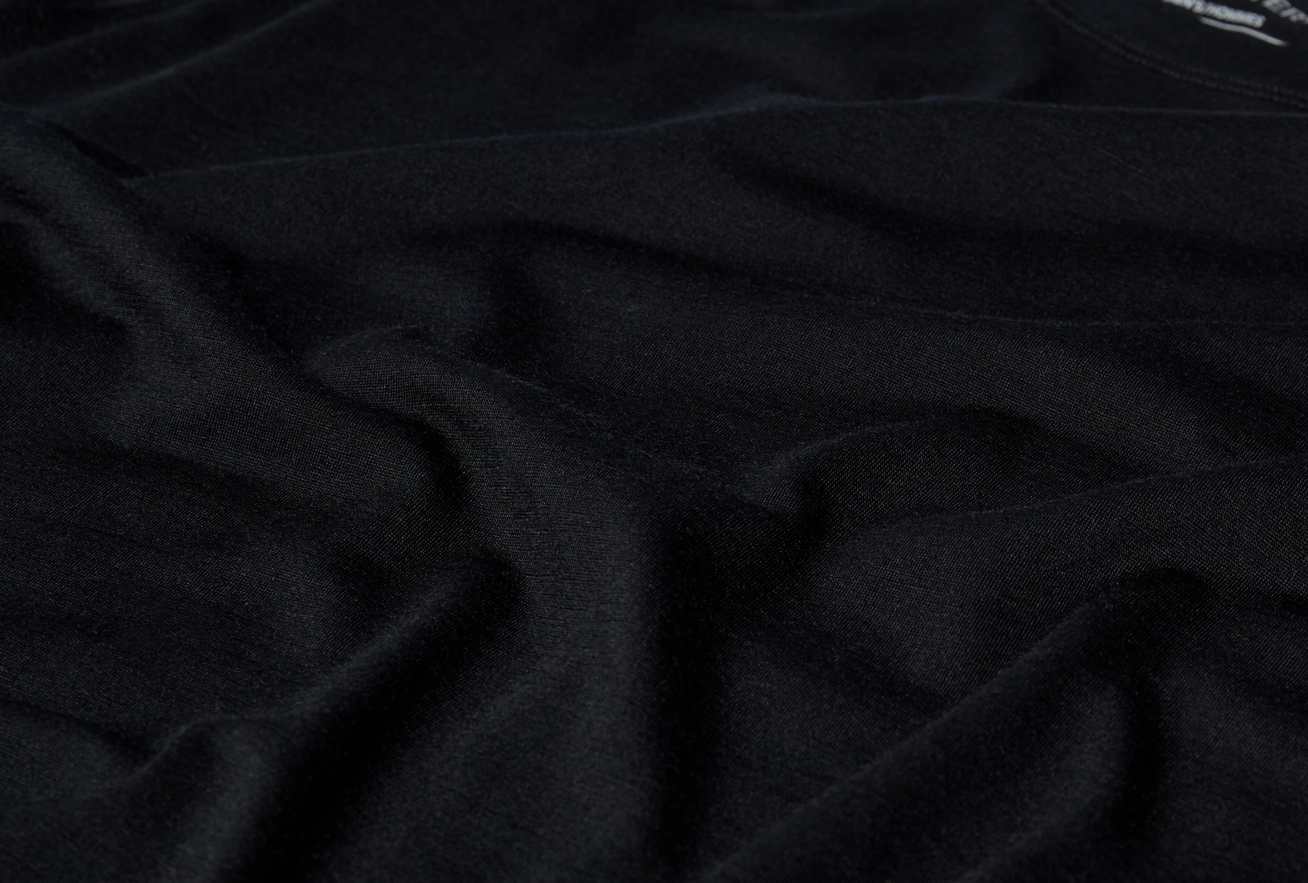 IONIA MERINO WOOL SS MEN'S X000006816 Black