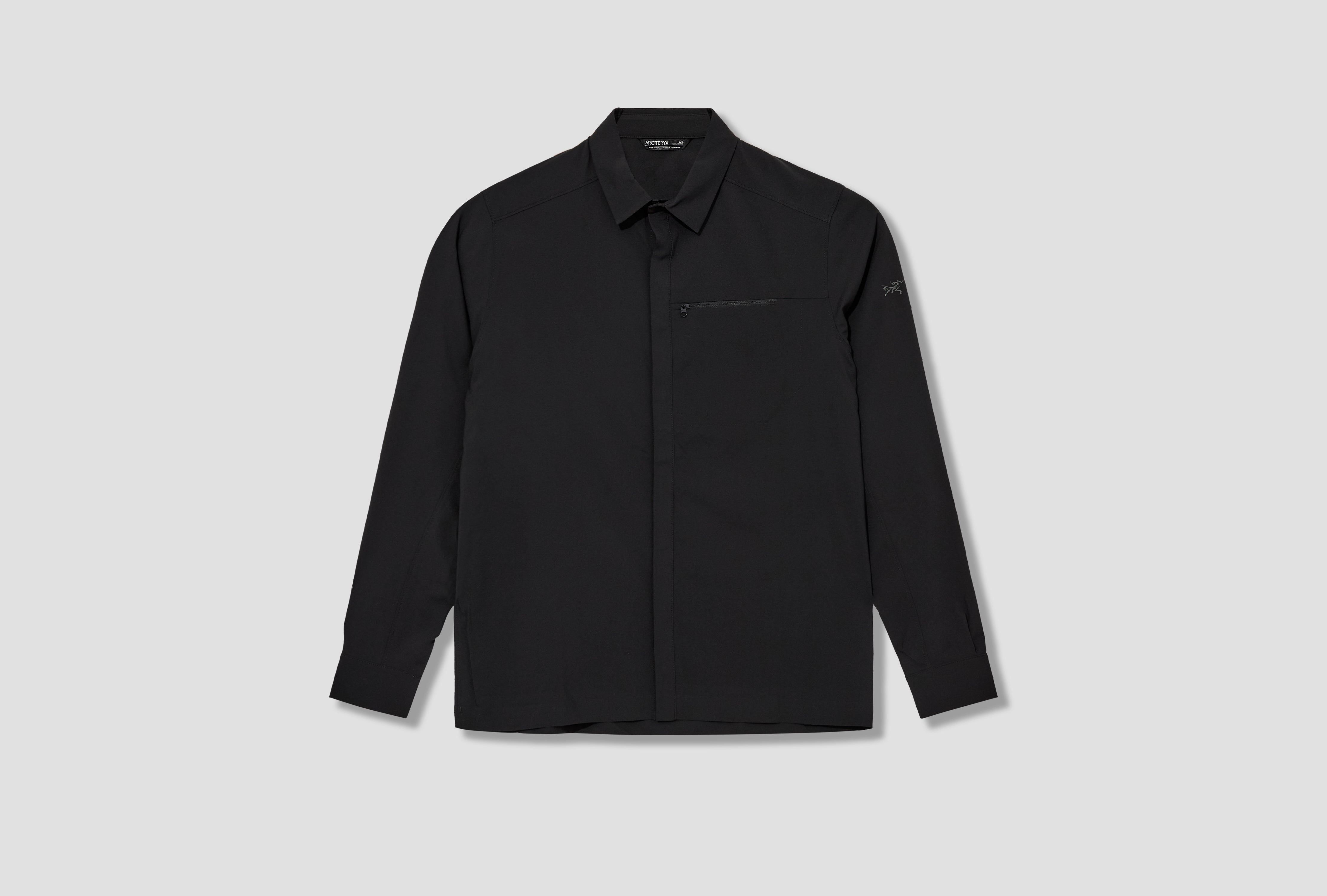 SKYLINE LS SHIRT MEN'S X000010620 Black