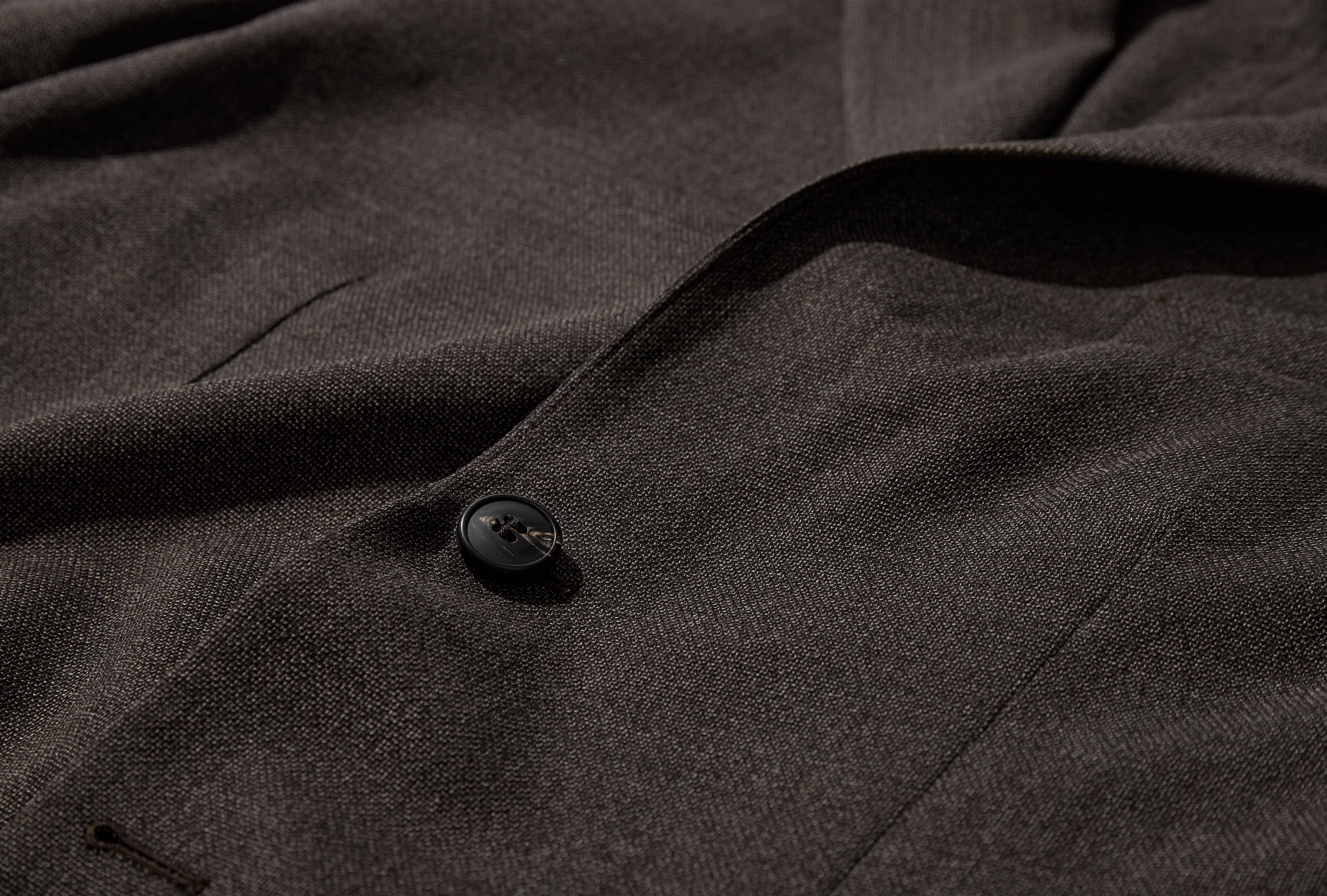 LIGHTWEIGHT TRAVEL WOOL BLAZER MJAC7197 Brown