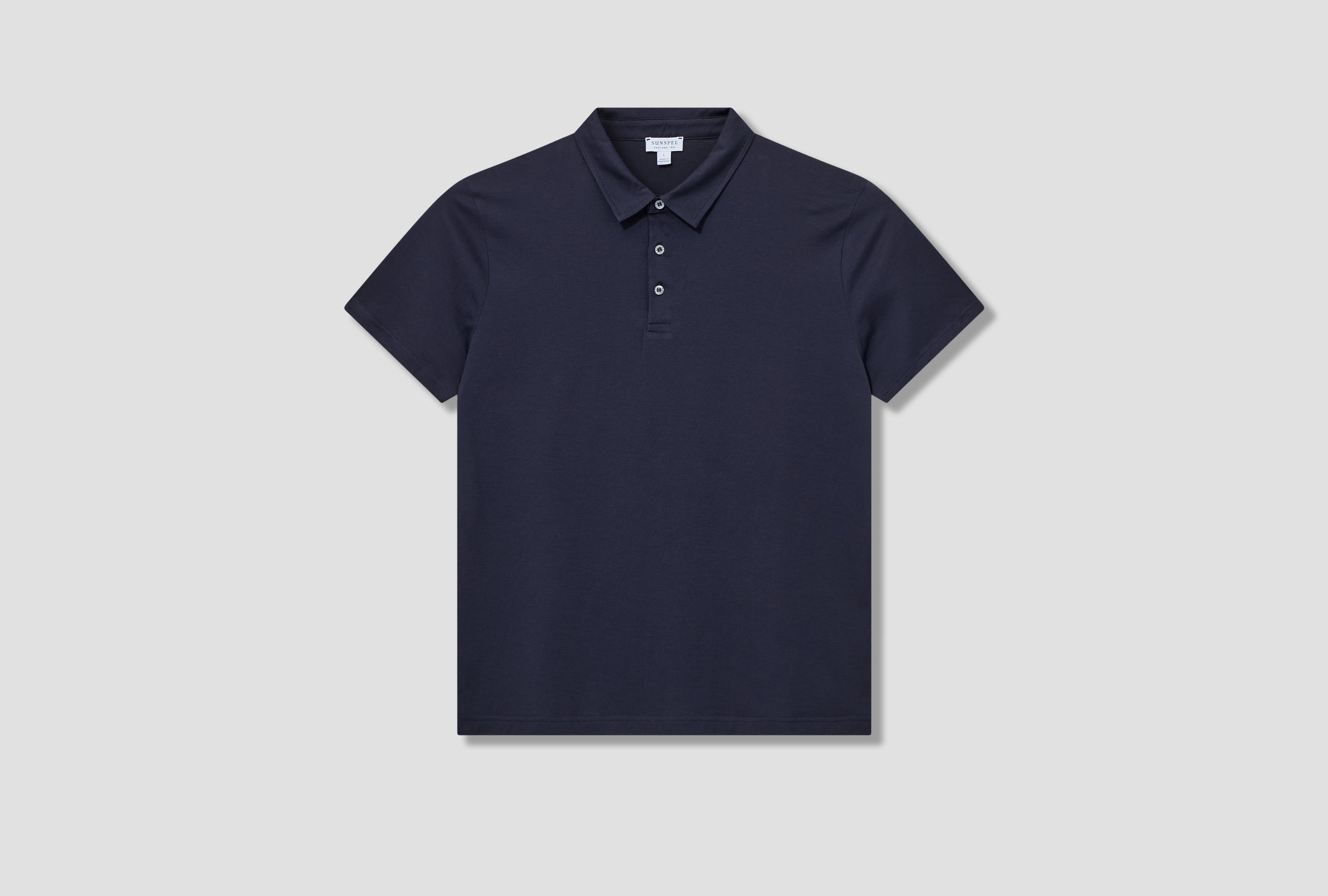 CLASSIC JERSEY POLO SHIRT MPOL1052 Navy