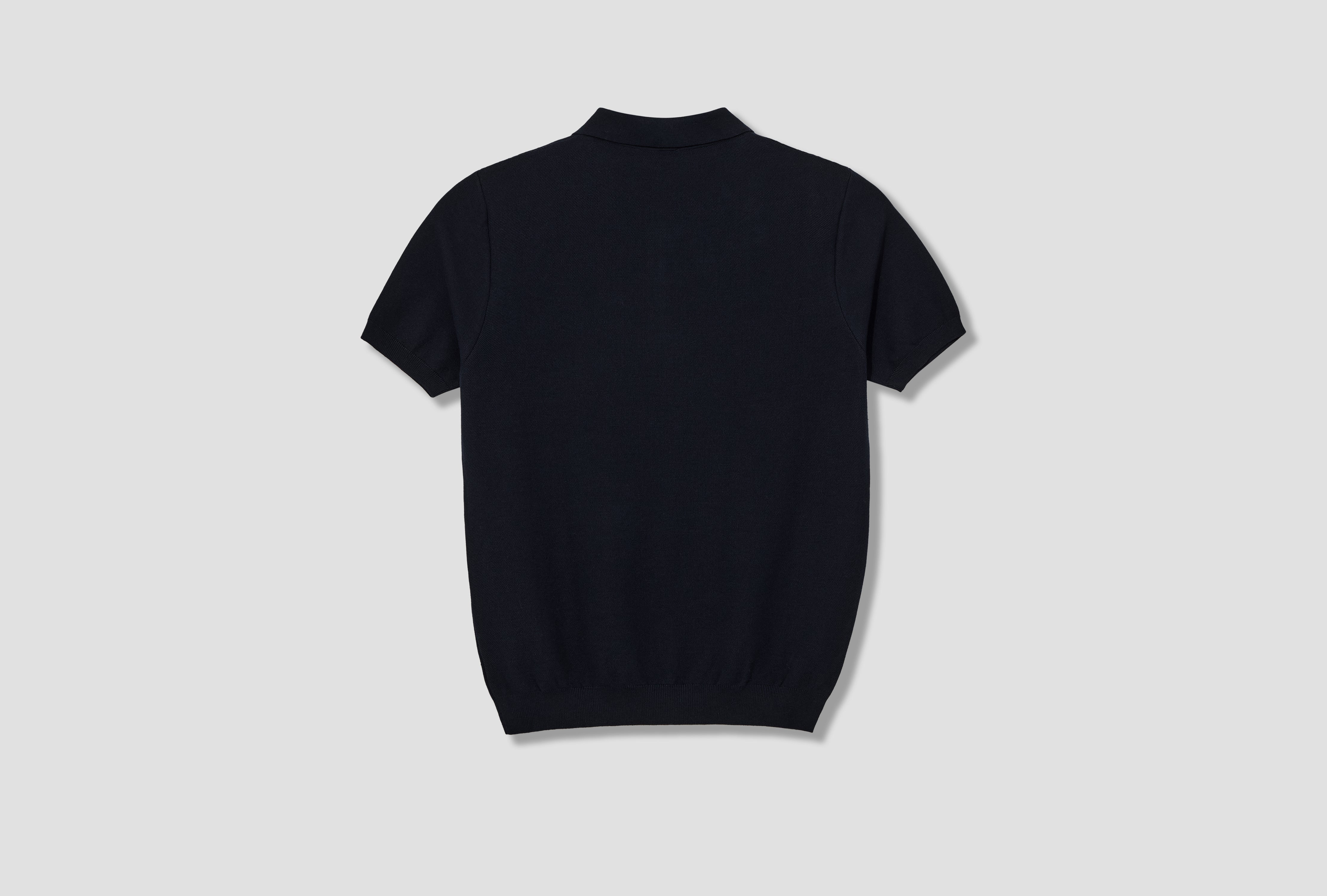 COTTON KNIT POLO SHIRT MPOL8115 Navy