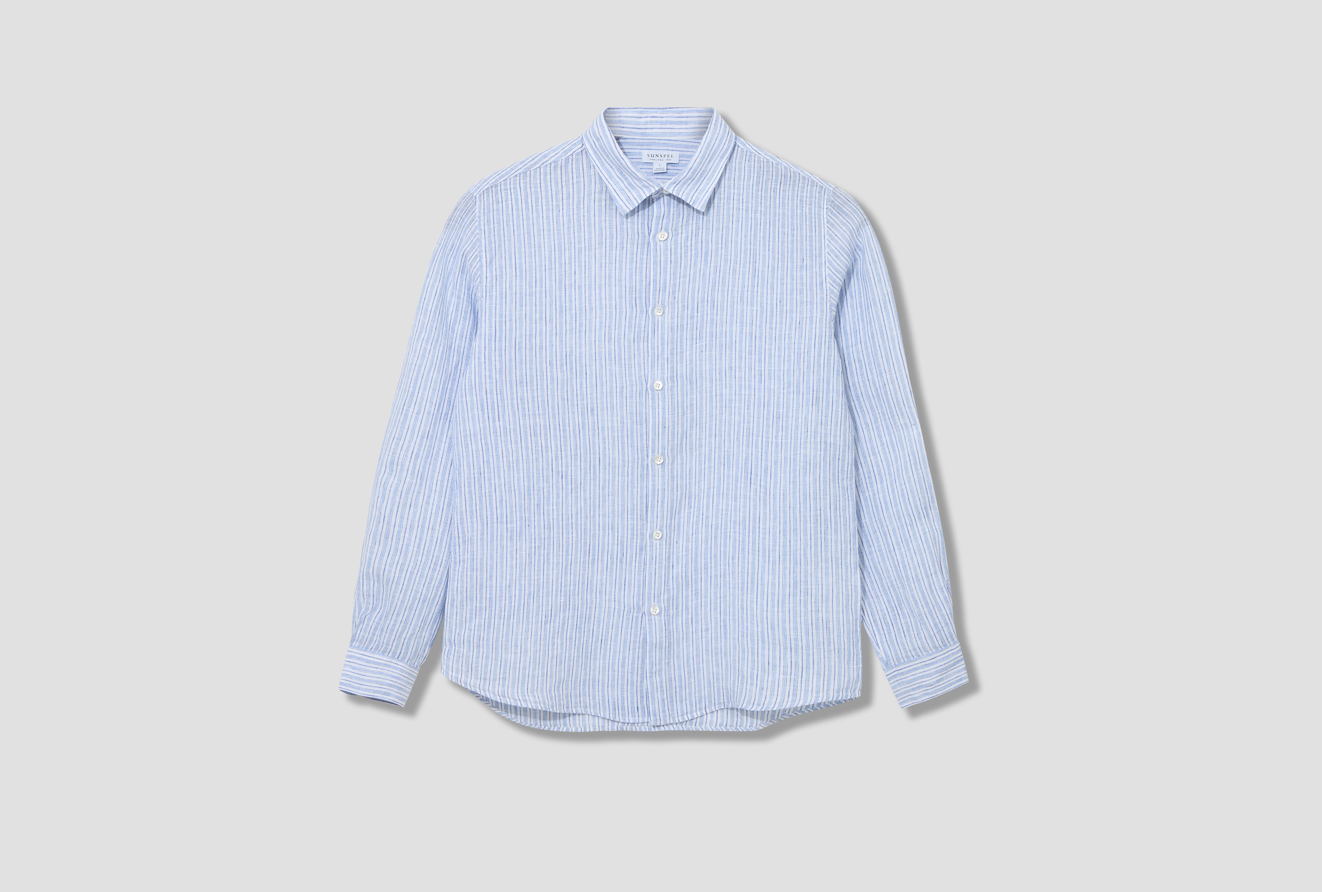 LINEN SHIRT MSHT2106 Blue