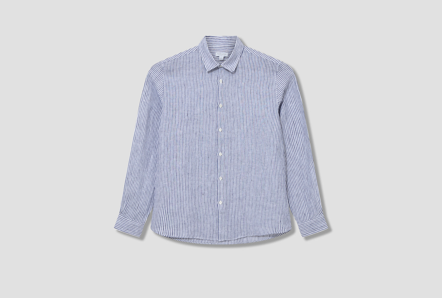 LINEN SHIRT MSHT2106 Navy