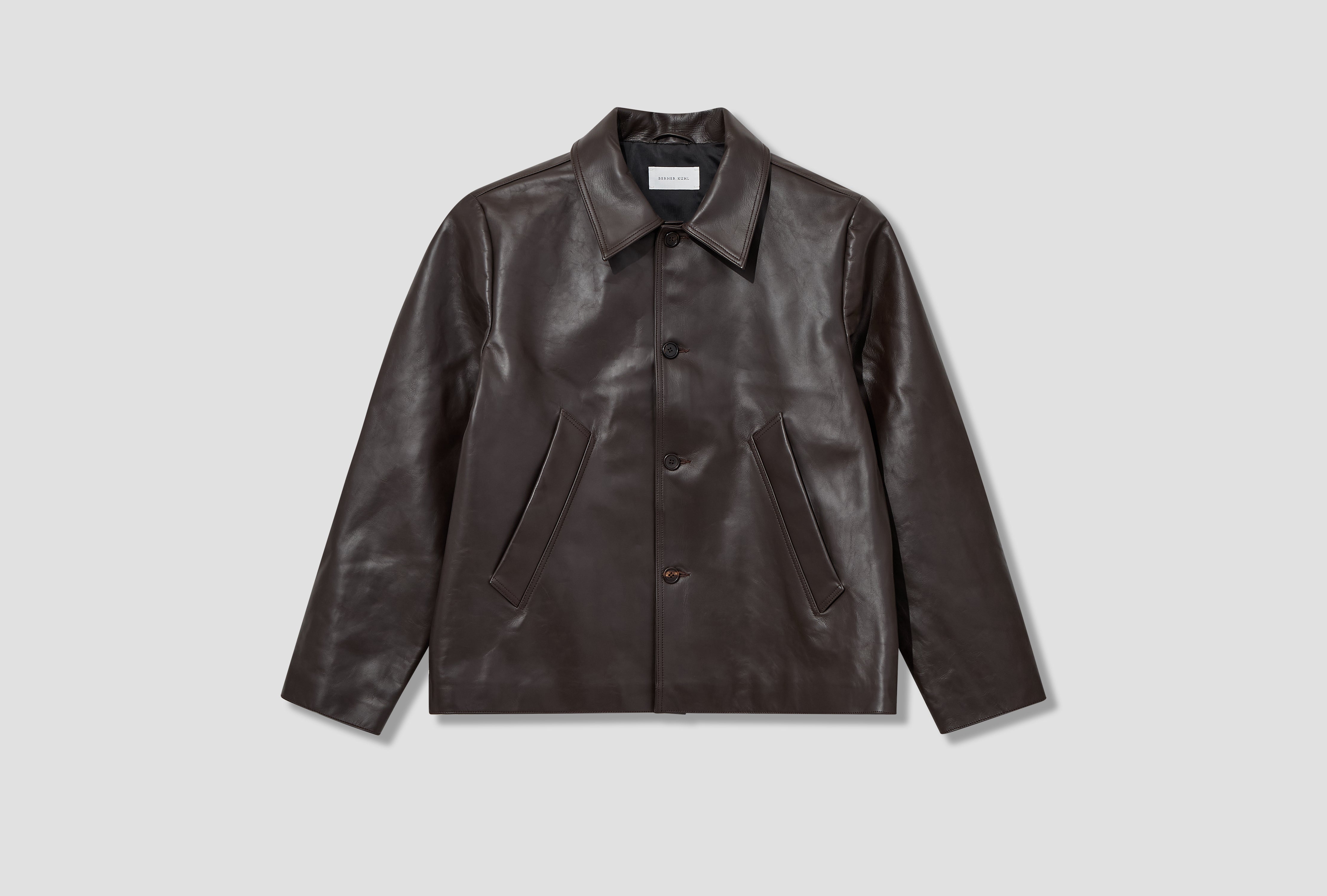 BLOUSON - NAPPA LEATHER 1-65O53 Brown