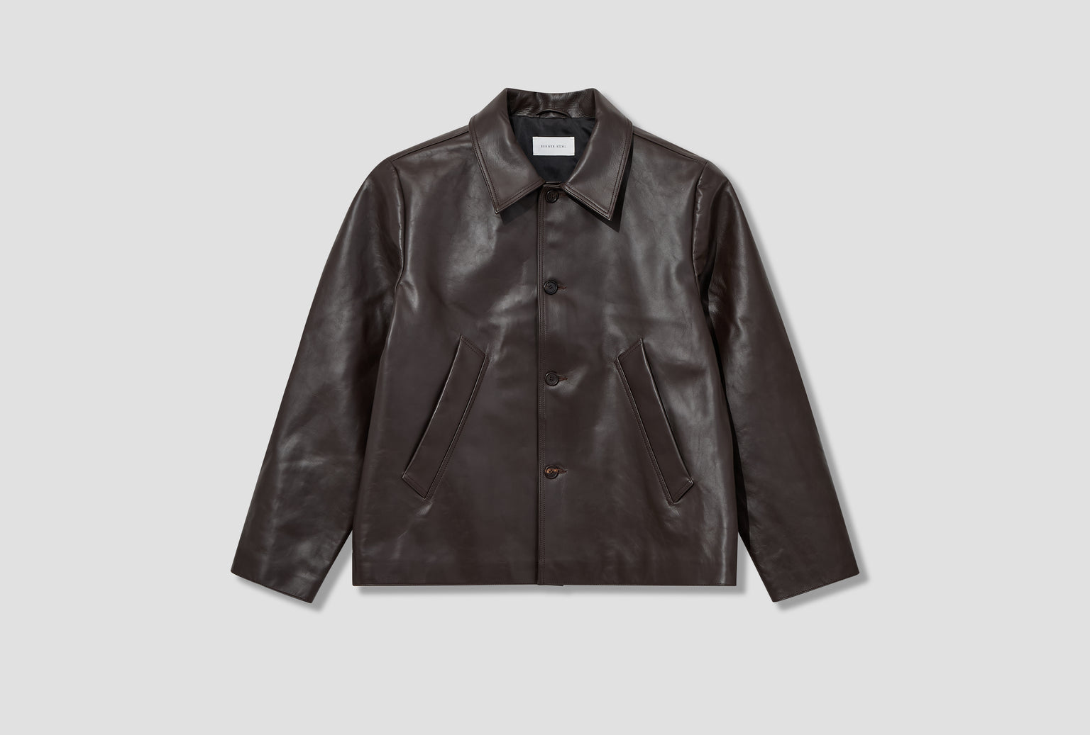 BLOUSON - NAPPA LEATHER 1-65O53 Brown