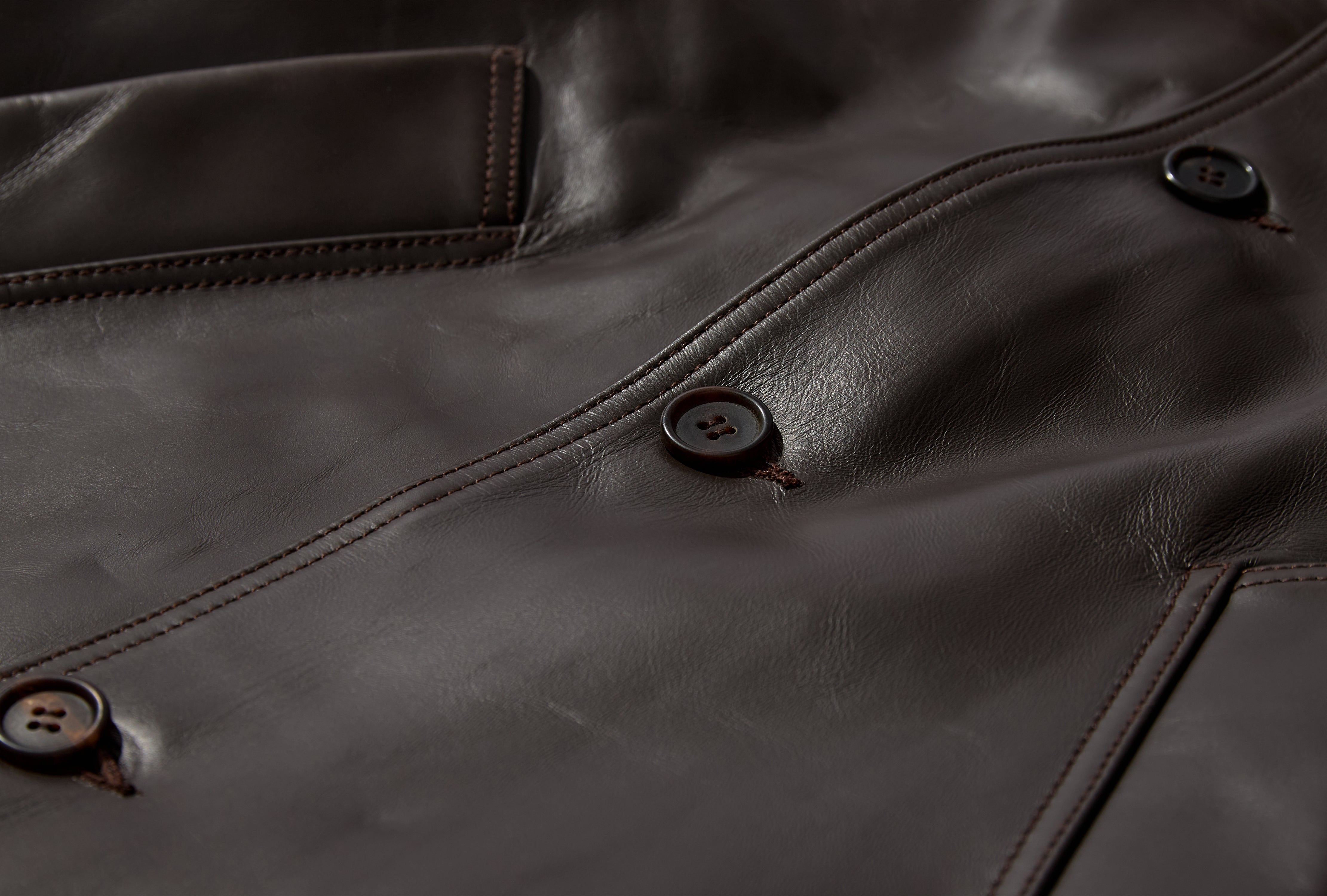 BLOUSON - NAPPA LEATHER 1-65O53 Brown