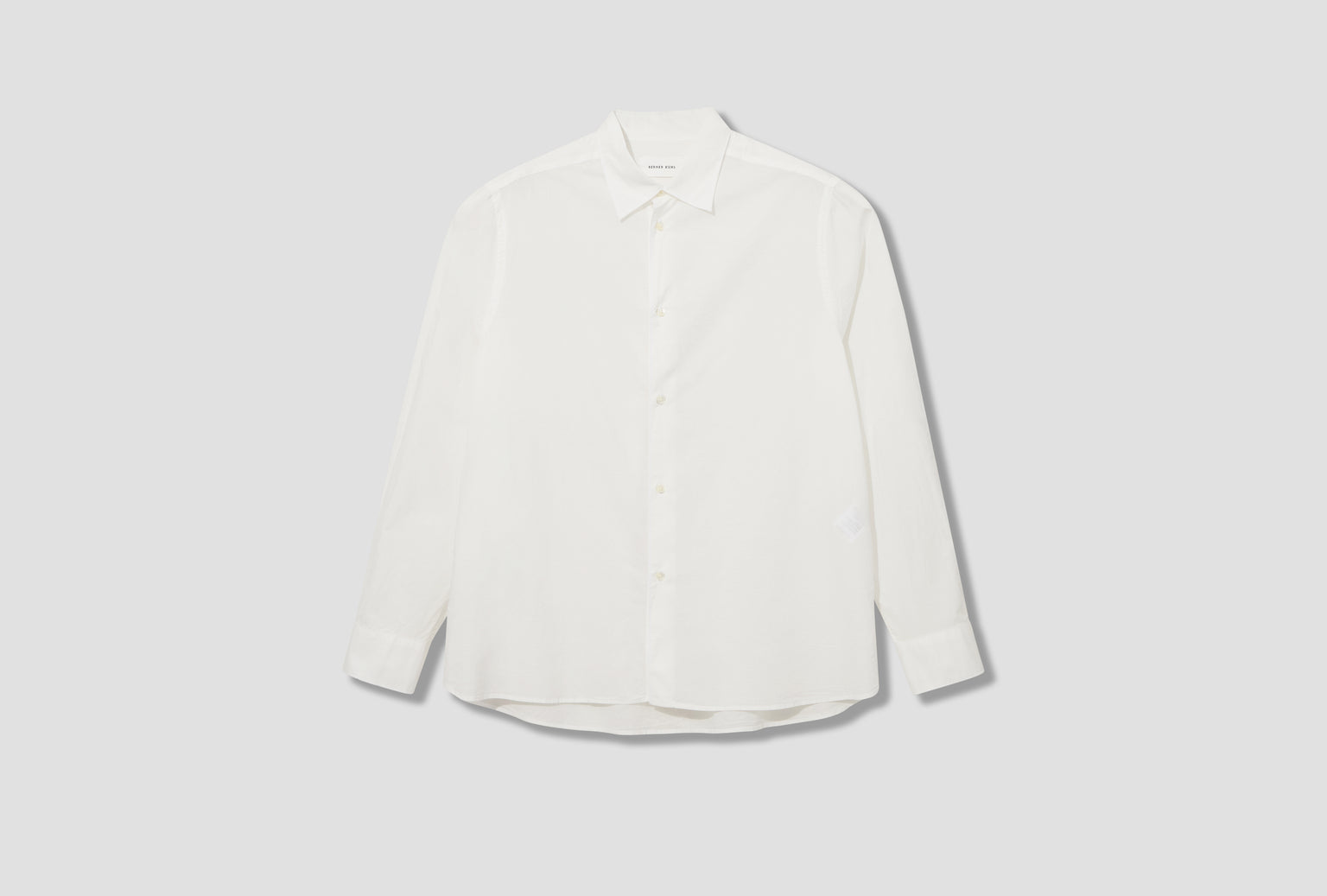 VOLUME SHIRT - WASH COT 3-88S12 Off white