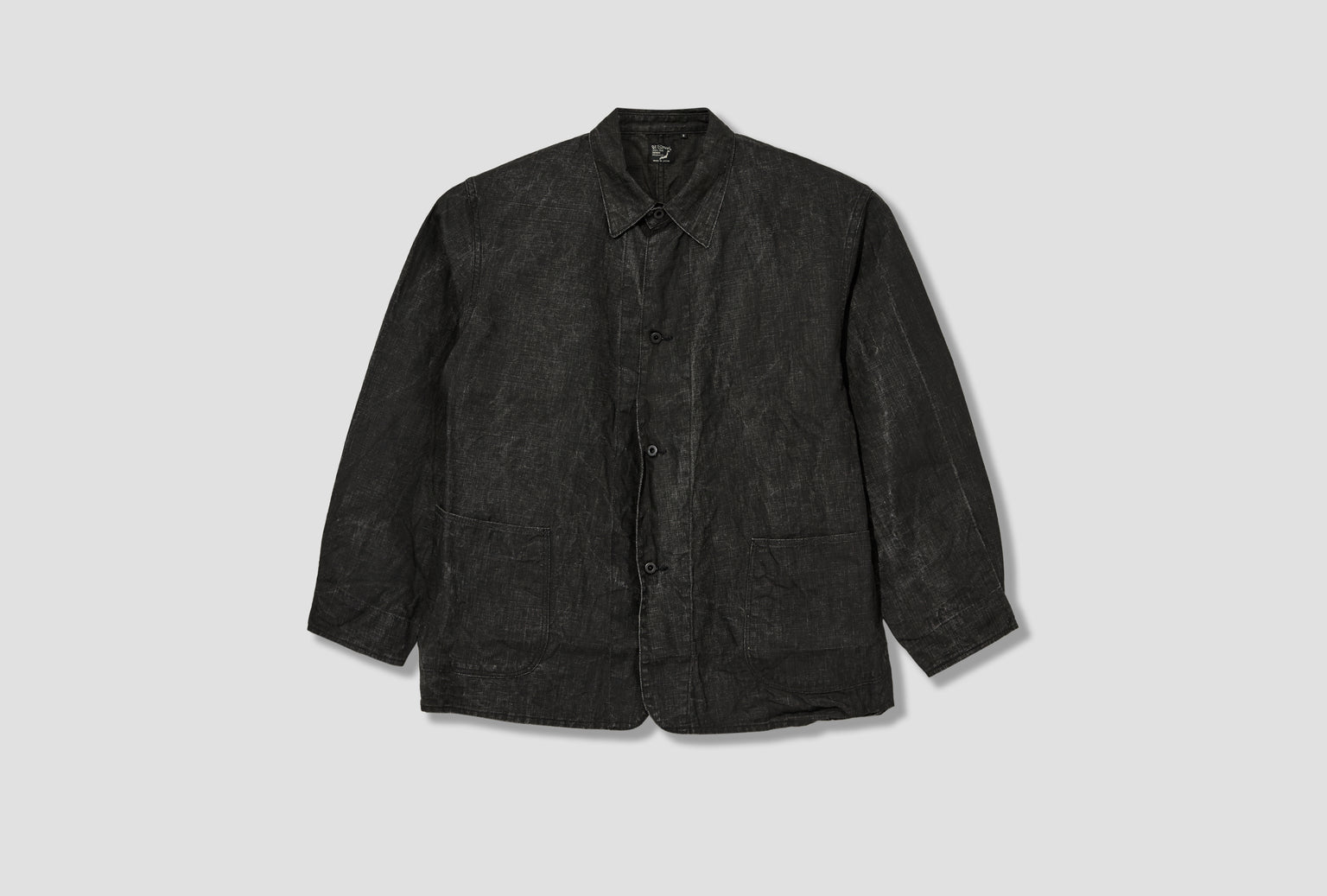 WWII 40'S SUMI COATED LINEN COVERALL 01-6250-61 Black