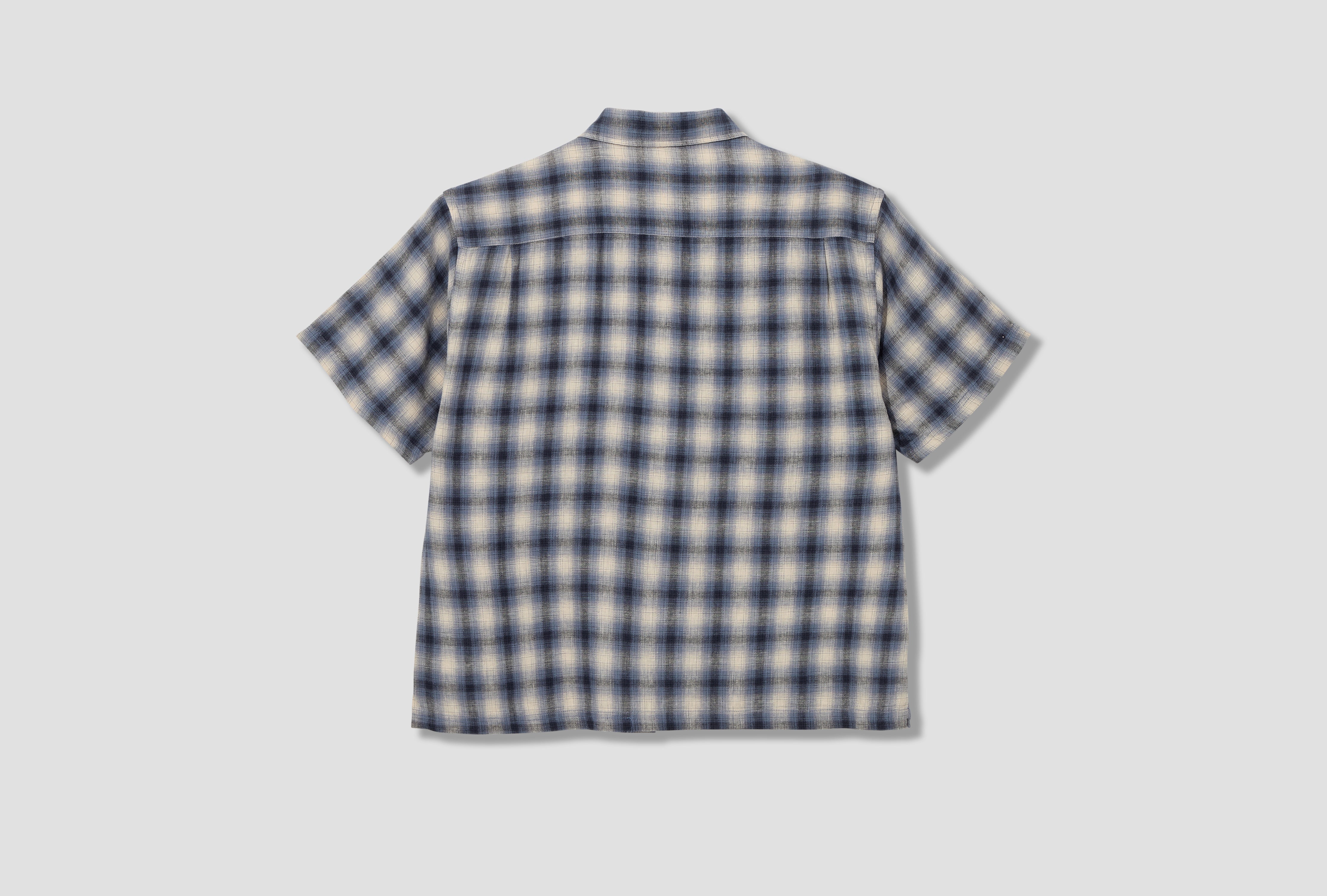 LIAM SS PLAID SHIRT 1110385 Blue