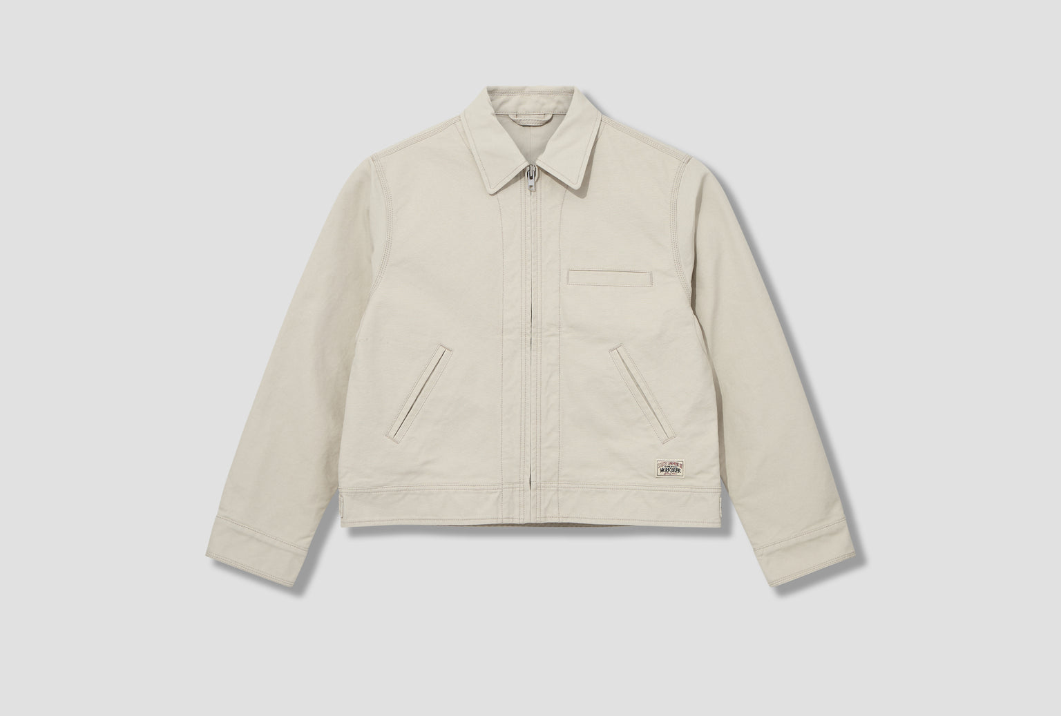 WORK JACKET COLLARED 115898 Grey