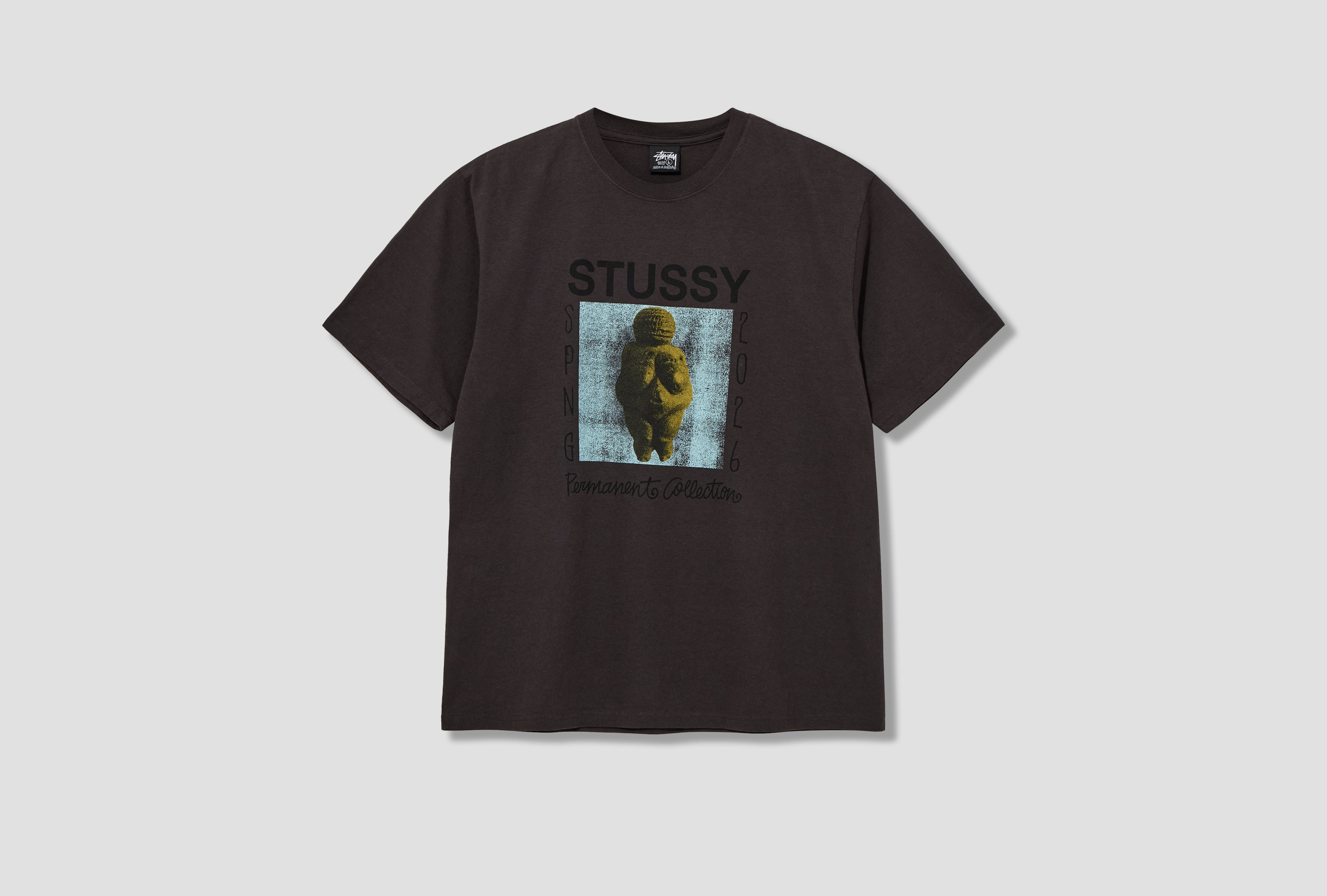 PERMANENT COLLECTION PIGMENT DYED TEE 1905182 Black