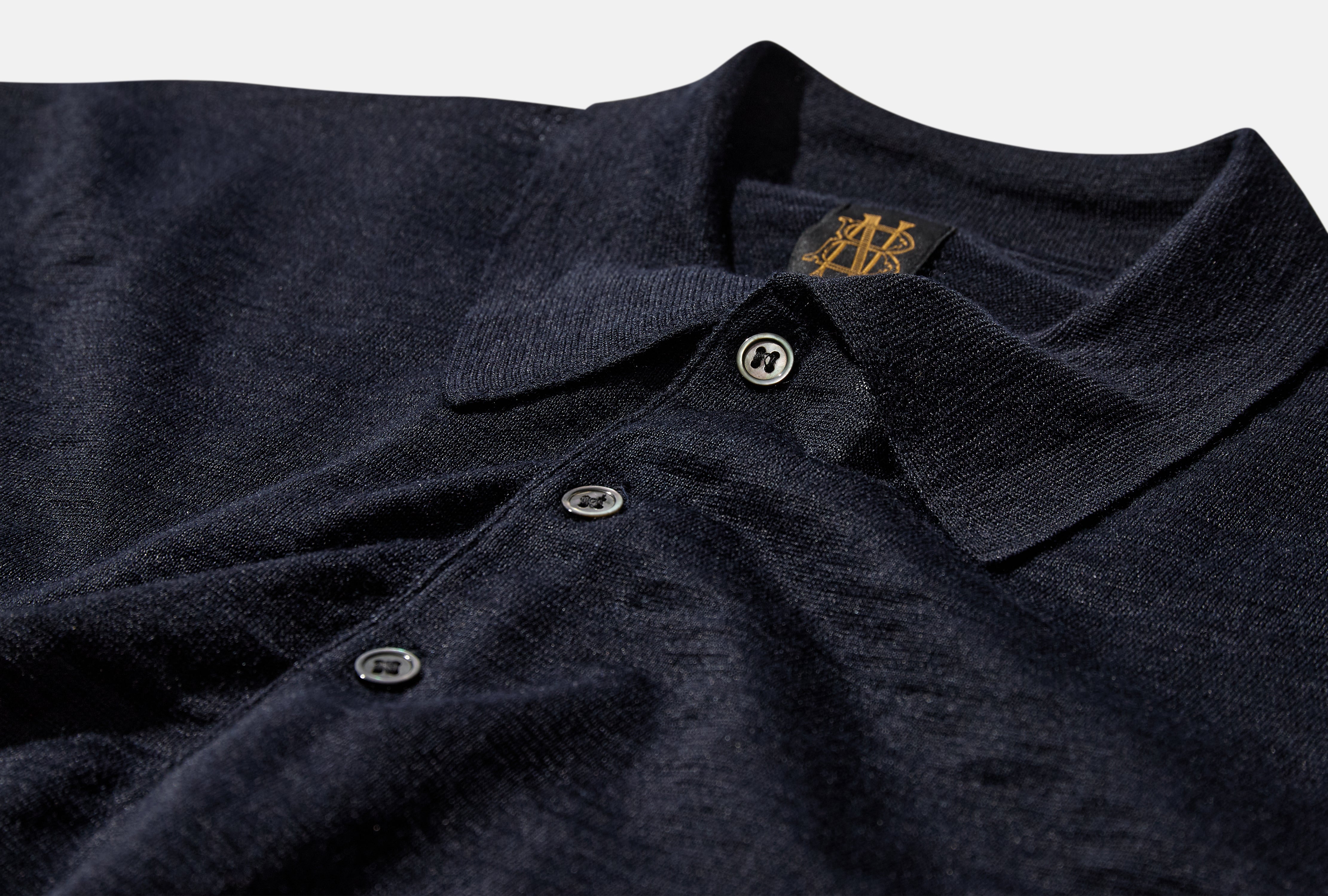 CHOMA POLO S/S BN-26SM-061 Navy