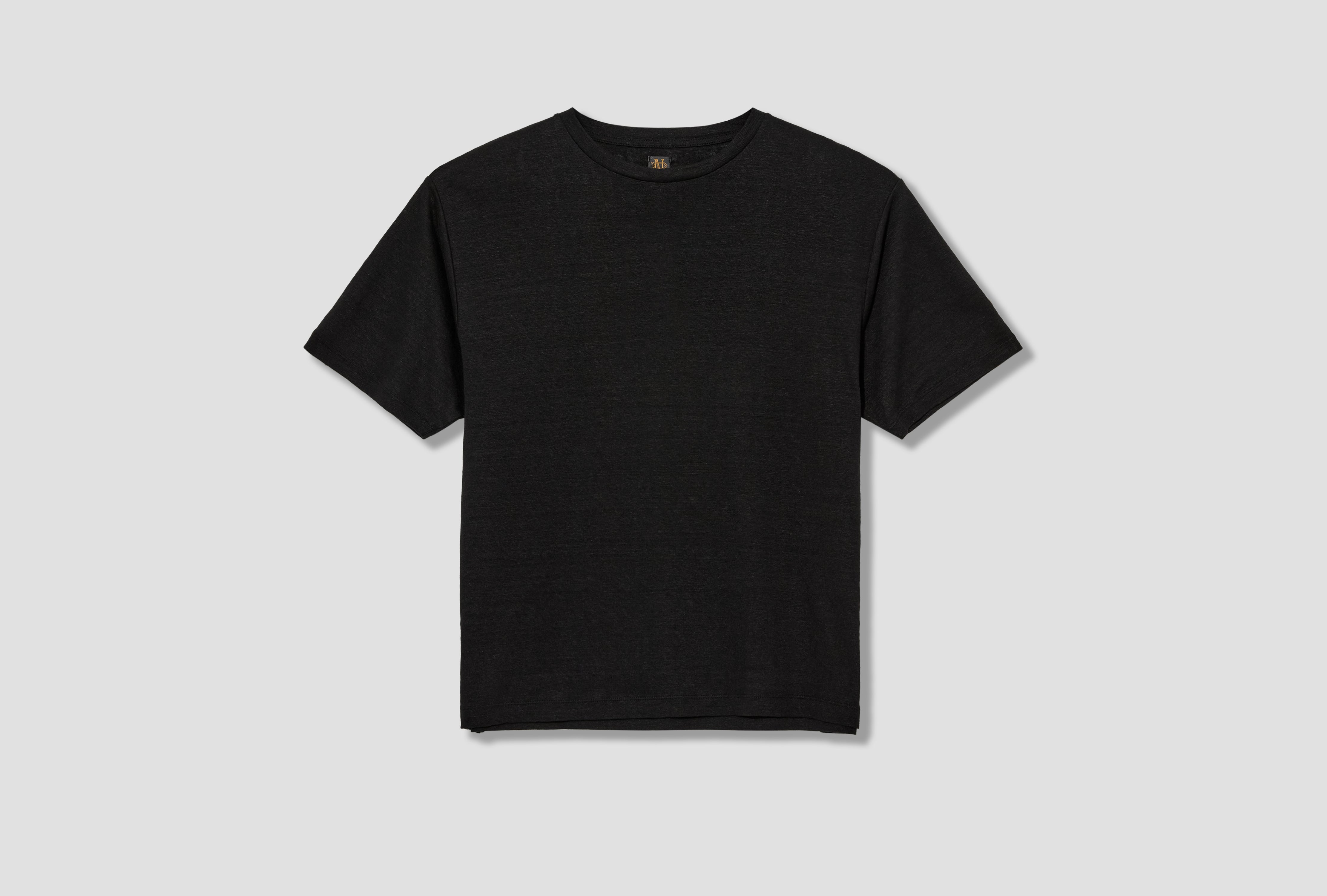 NORMANDY LINEN T-SHIRT BN-26SM-071 Black