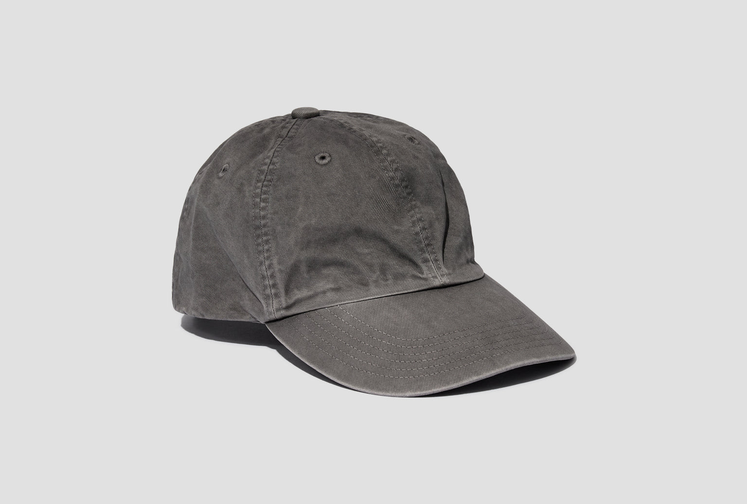 GARMENT-DYED FINX CHINO CAP MADE BY KIJIMA A26SC02KT Black