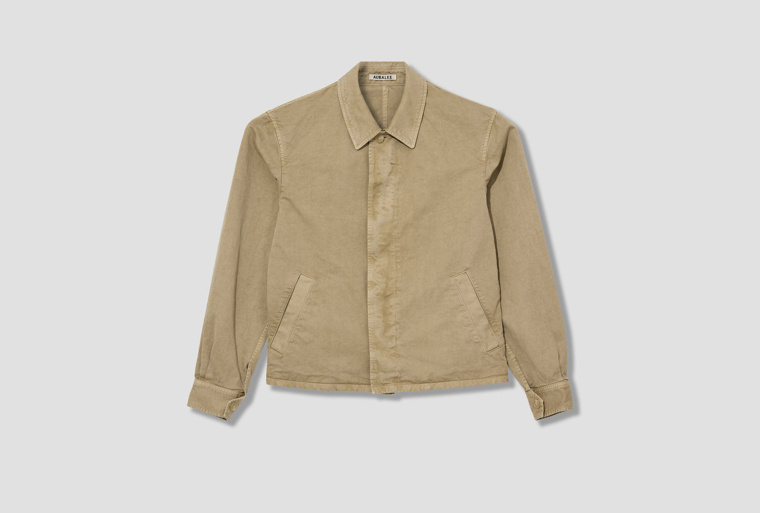 GARMENT-DYED FINX LIGHT CHINO BLOUSON A26SB01LF Beige