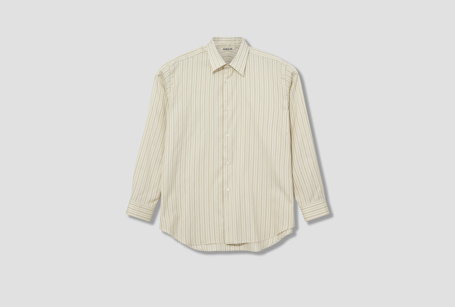 COTTON SILK STRIPE SHIRT A26SS01CS Off white
