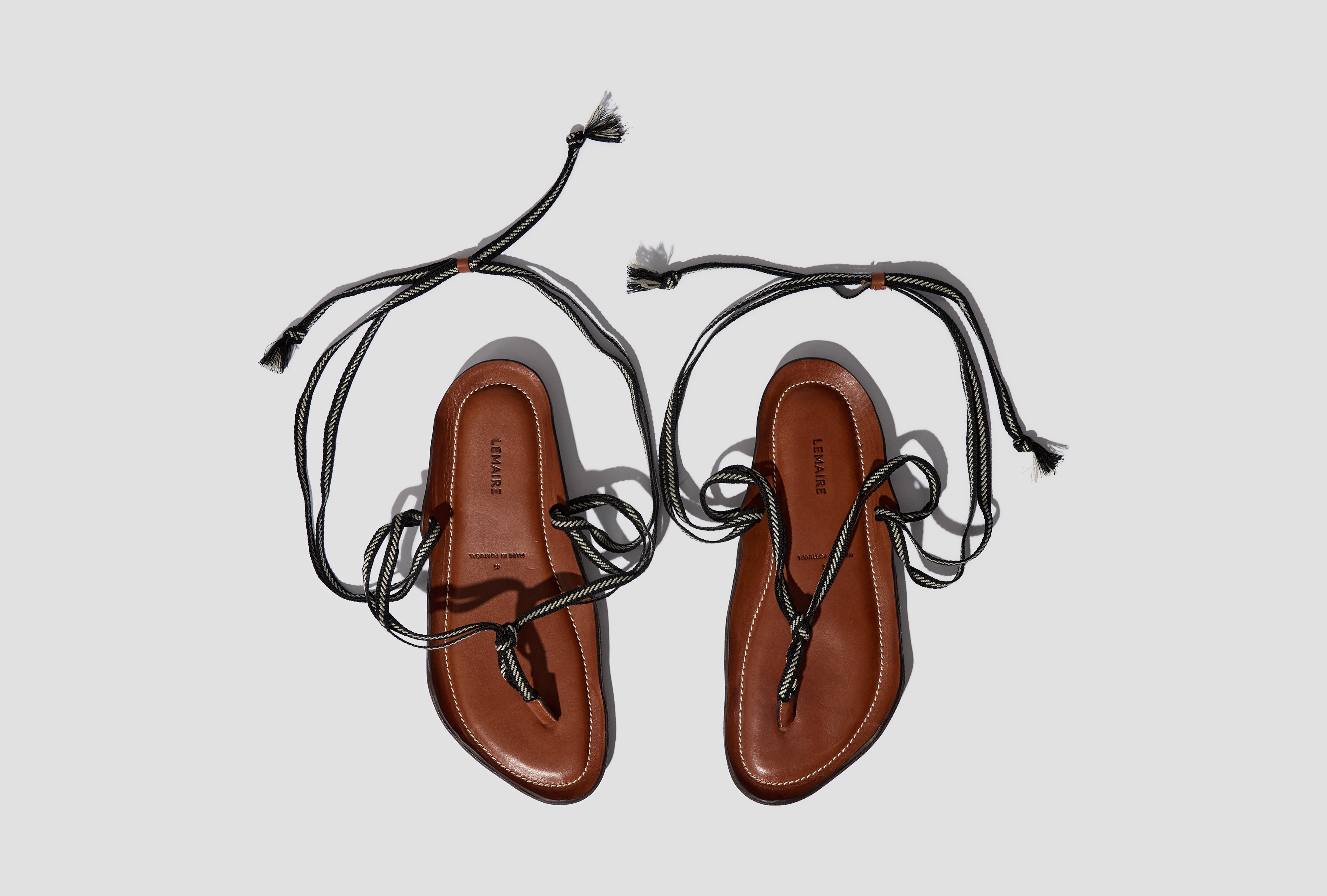 VIBRAM SANDALS - WOVEN LACE FO0267 CO0034 Black