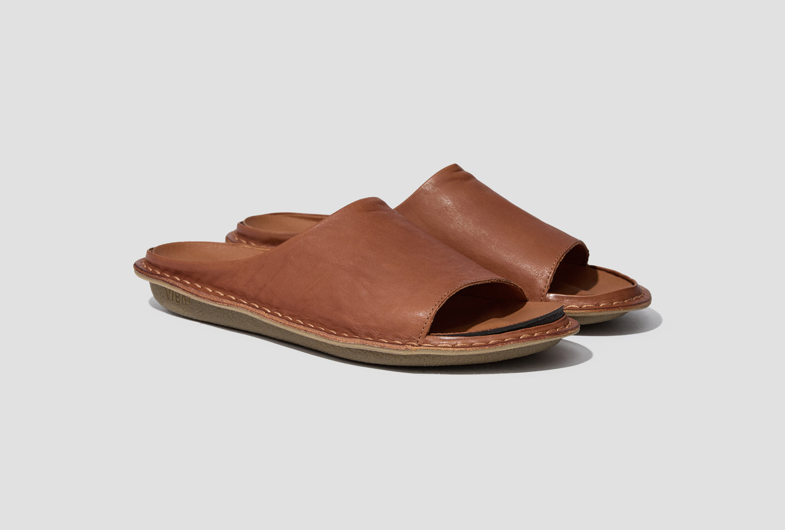 SAINT TROPEZ LEATHER - COGNAC BROWN STROPEZLCBH