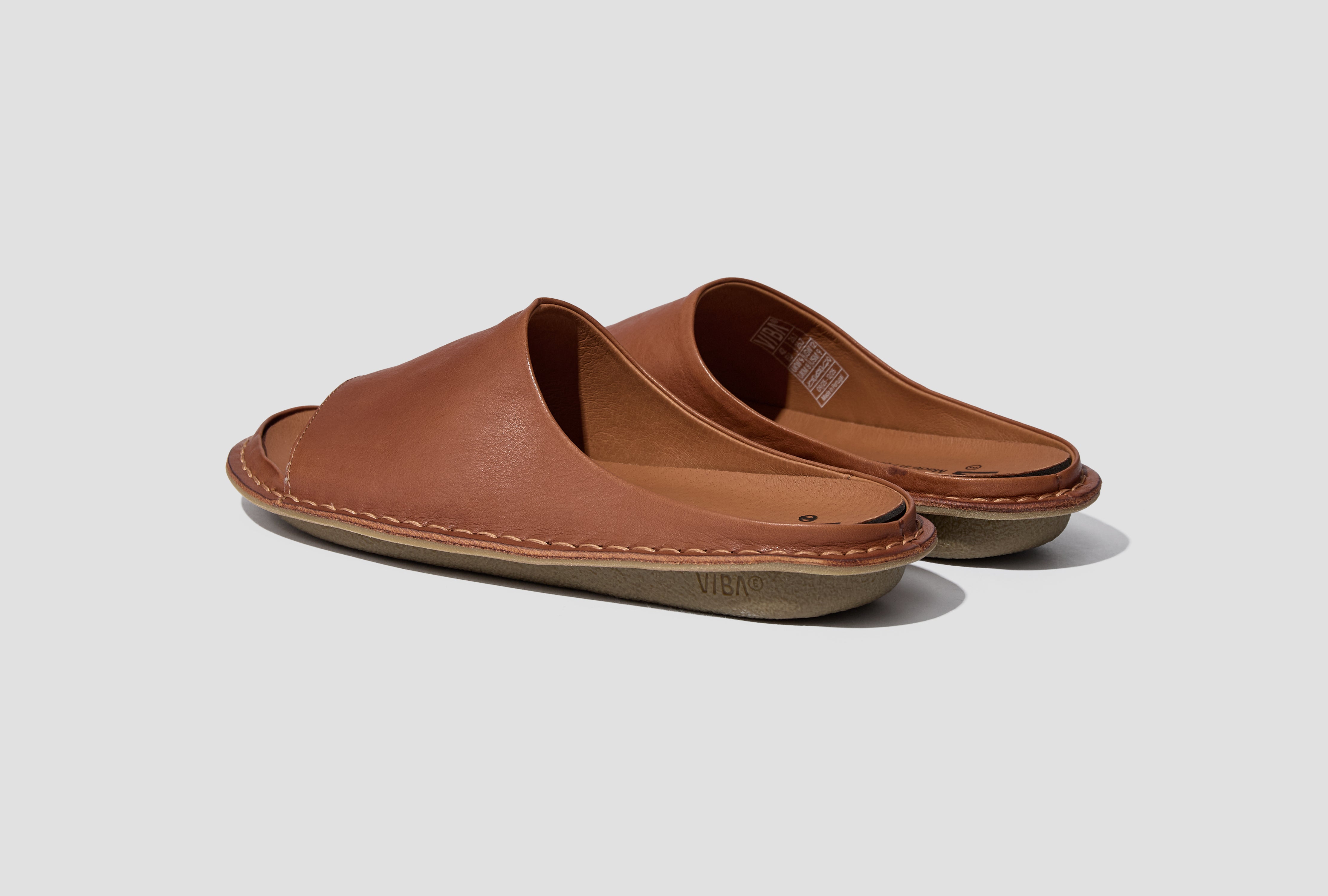 SAINT TROPEZ LEATHER - COGNAC BROWN STROPEZLCBH