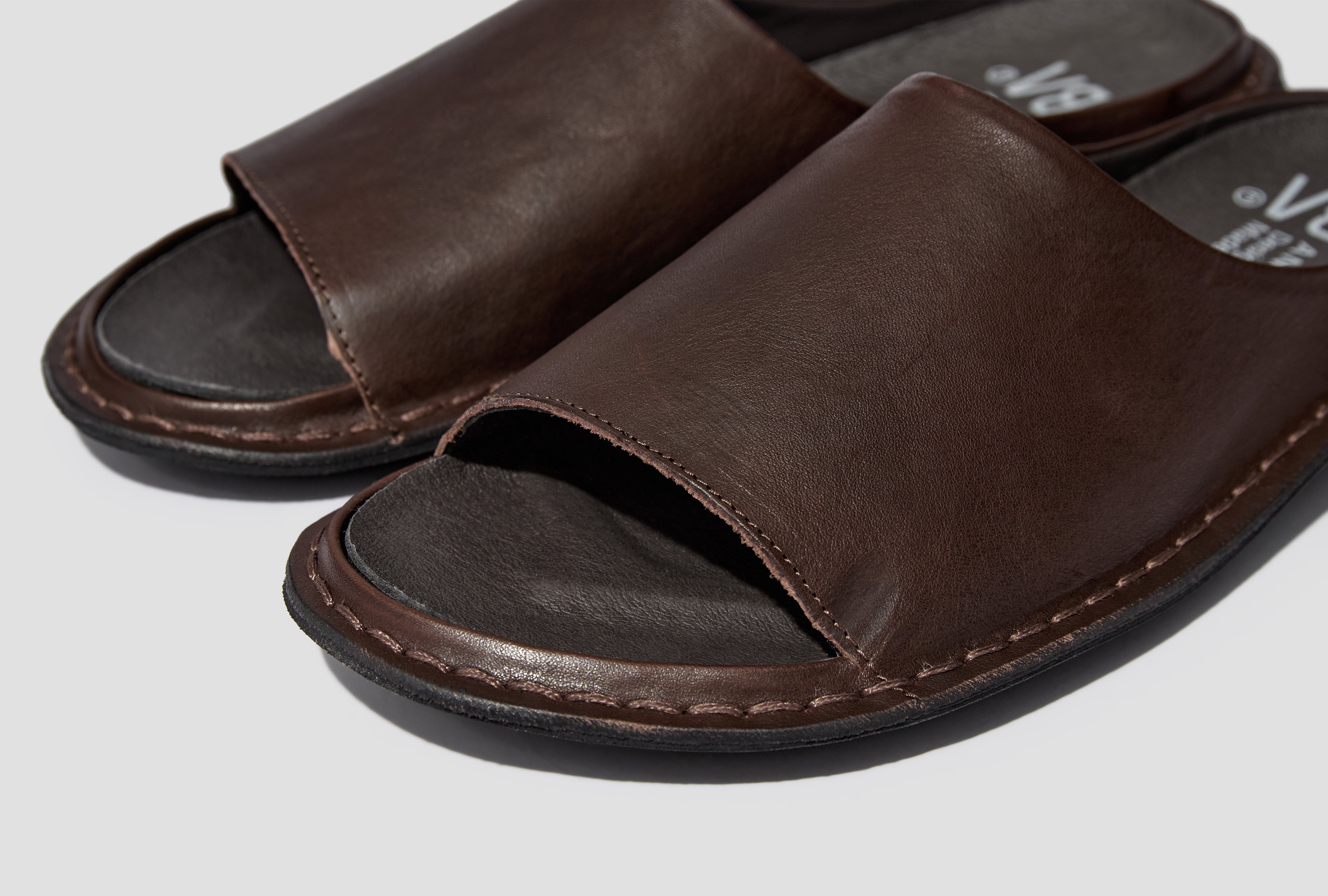 SAINT TROPEZ LEATHER - COCOA BROWN STROPEZLCBB