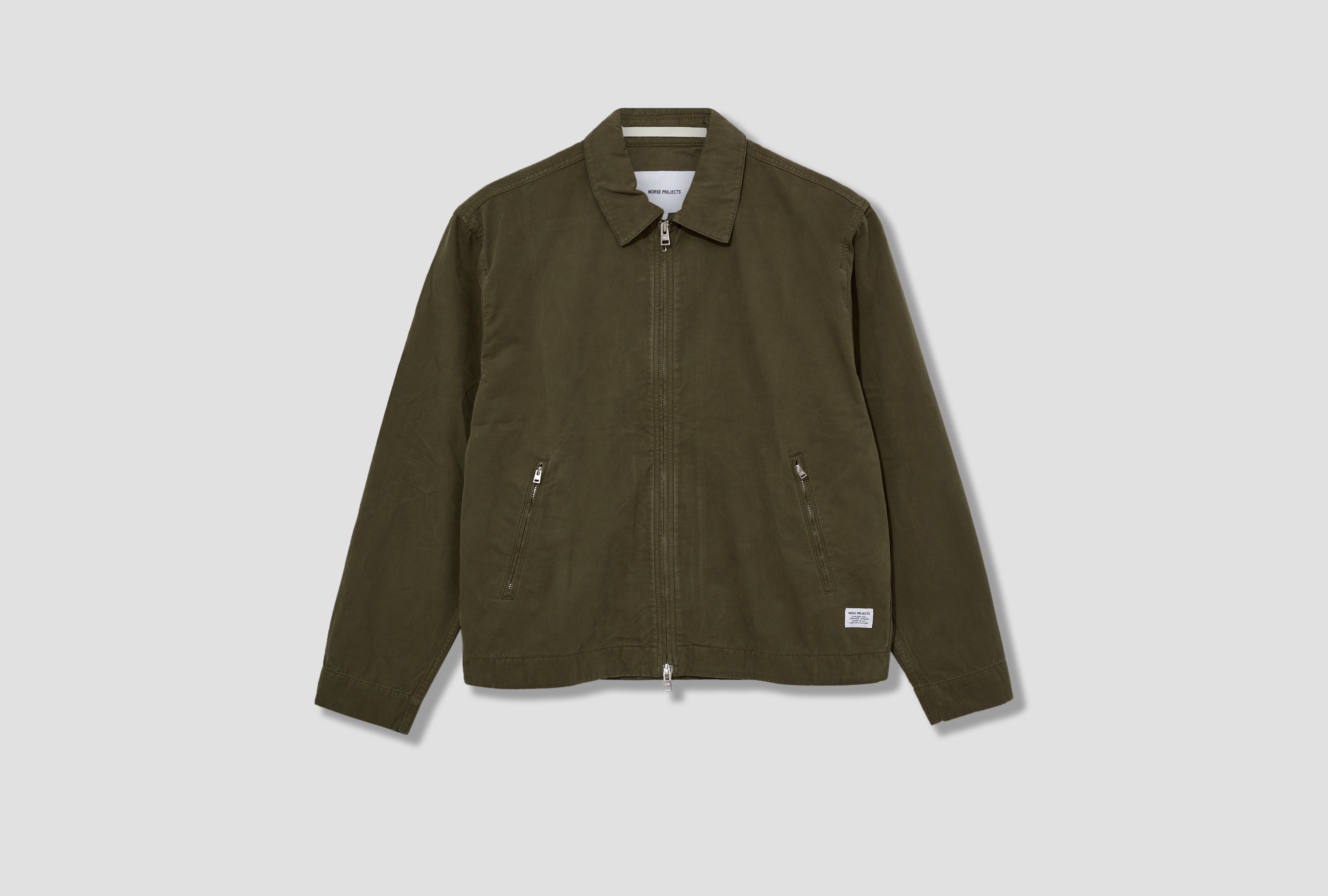 RAABJERG CANVAS JACKET N55-0665 Olive